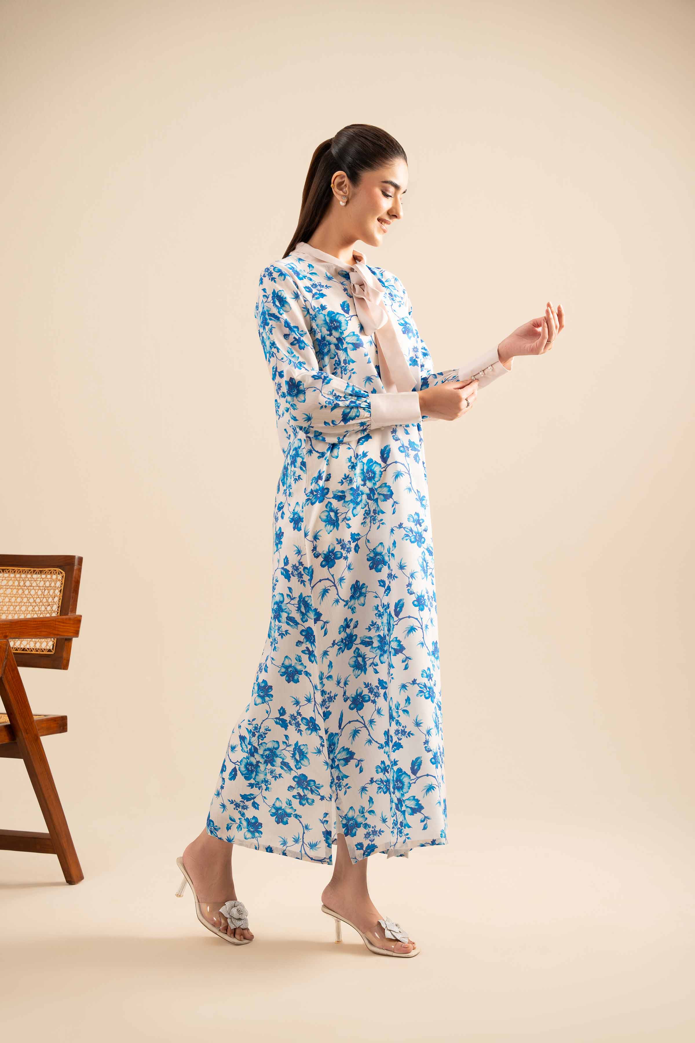 Printed Dress - FE25-91 - Image 4
