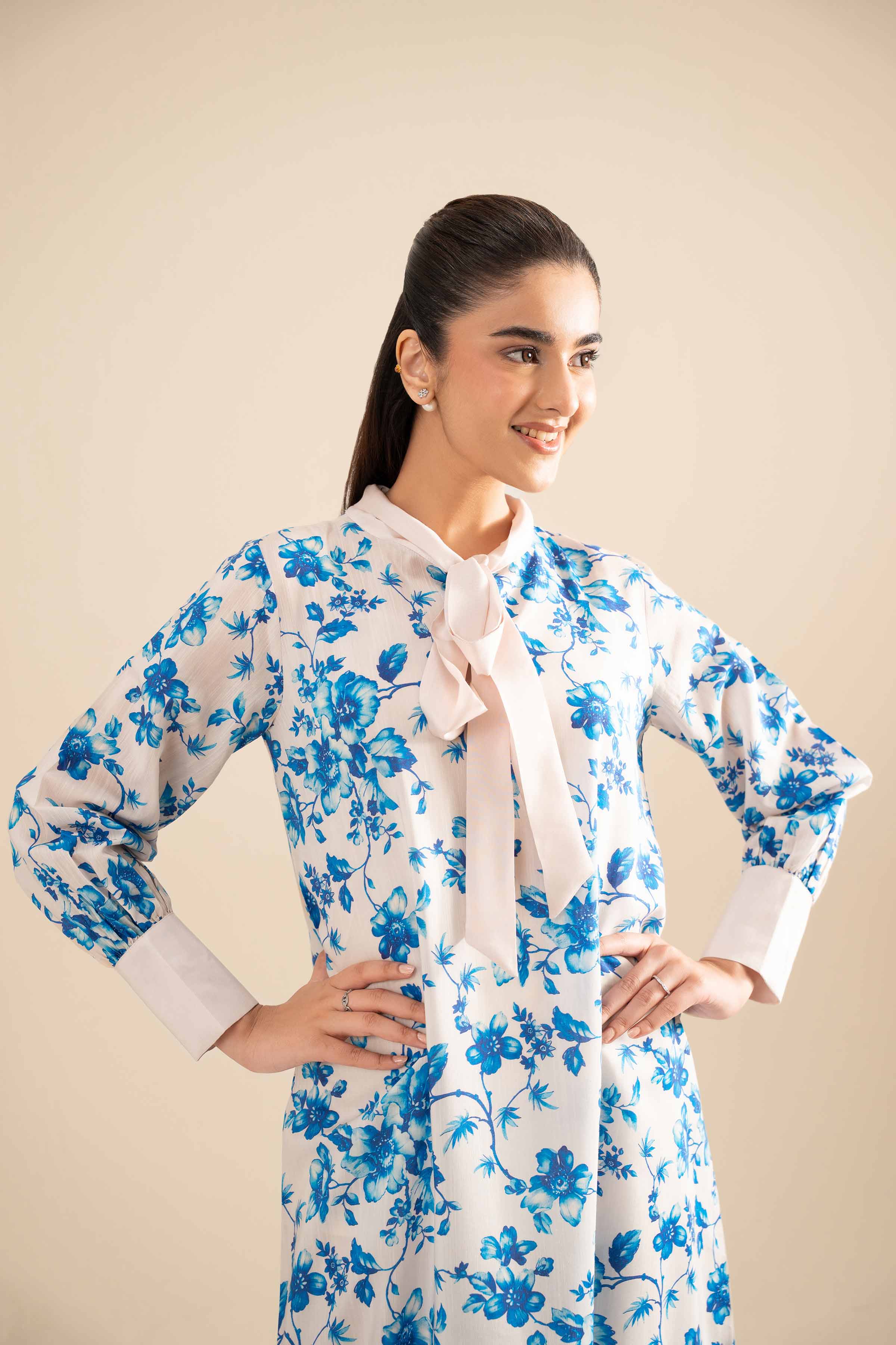 Printed Dress - FE25-91 - Image 5