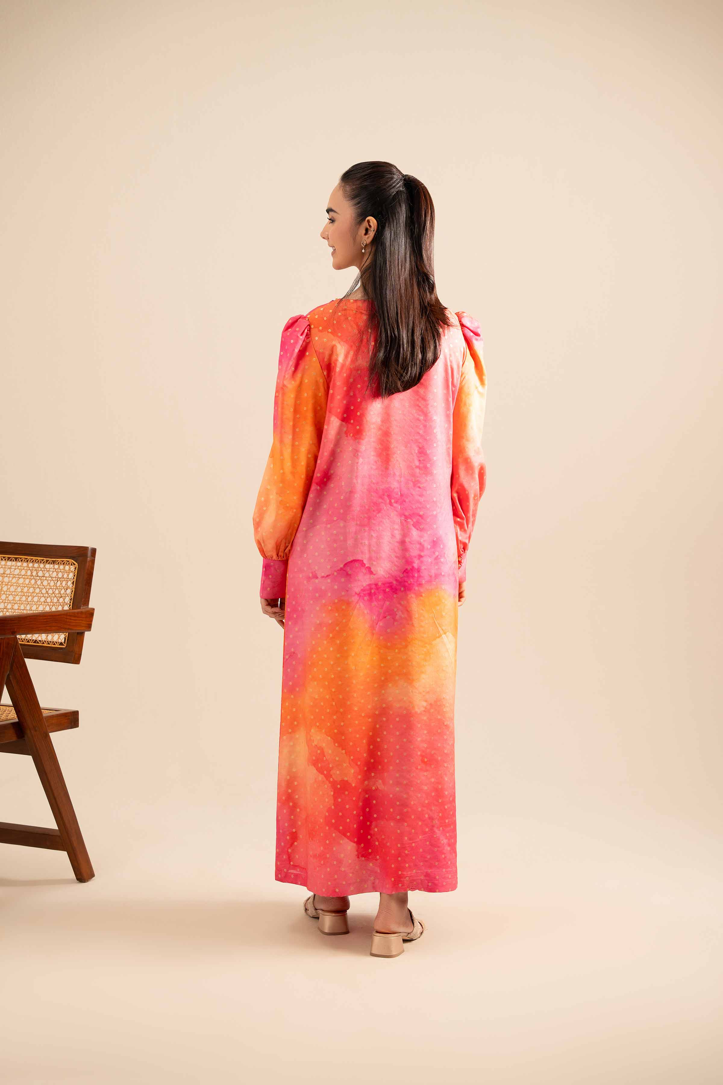 Printed Dress - FE25-99 - Image 3