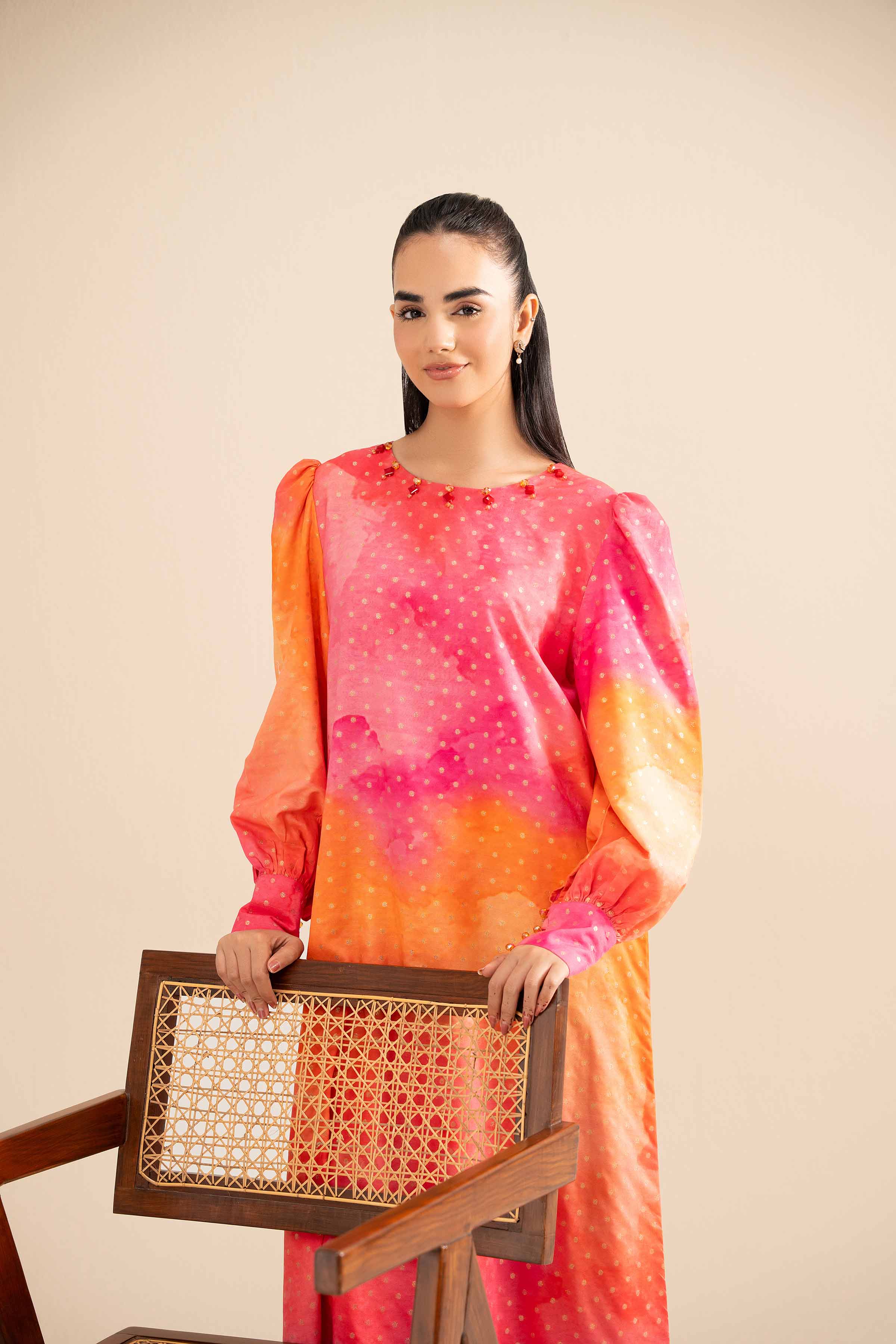 Printed Dress - FE25-99 - Image 4