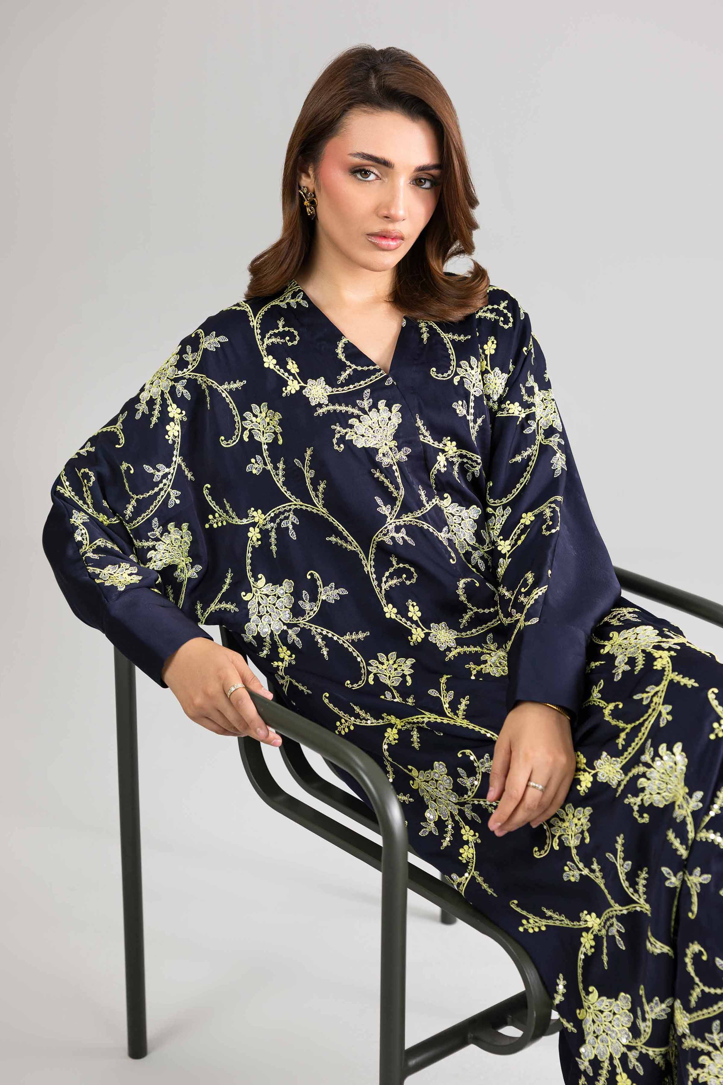 Embroidered Dress - FE26-02 - Image 2