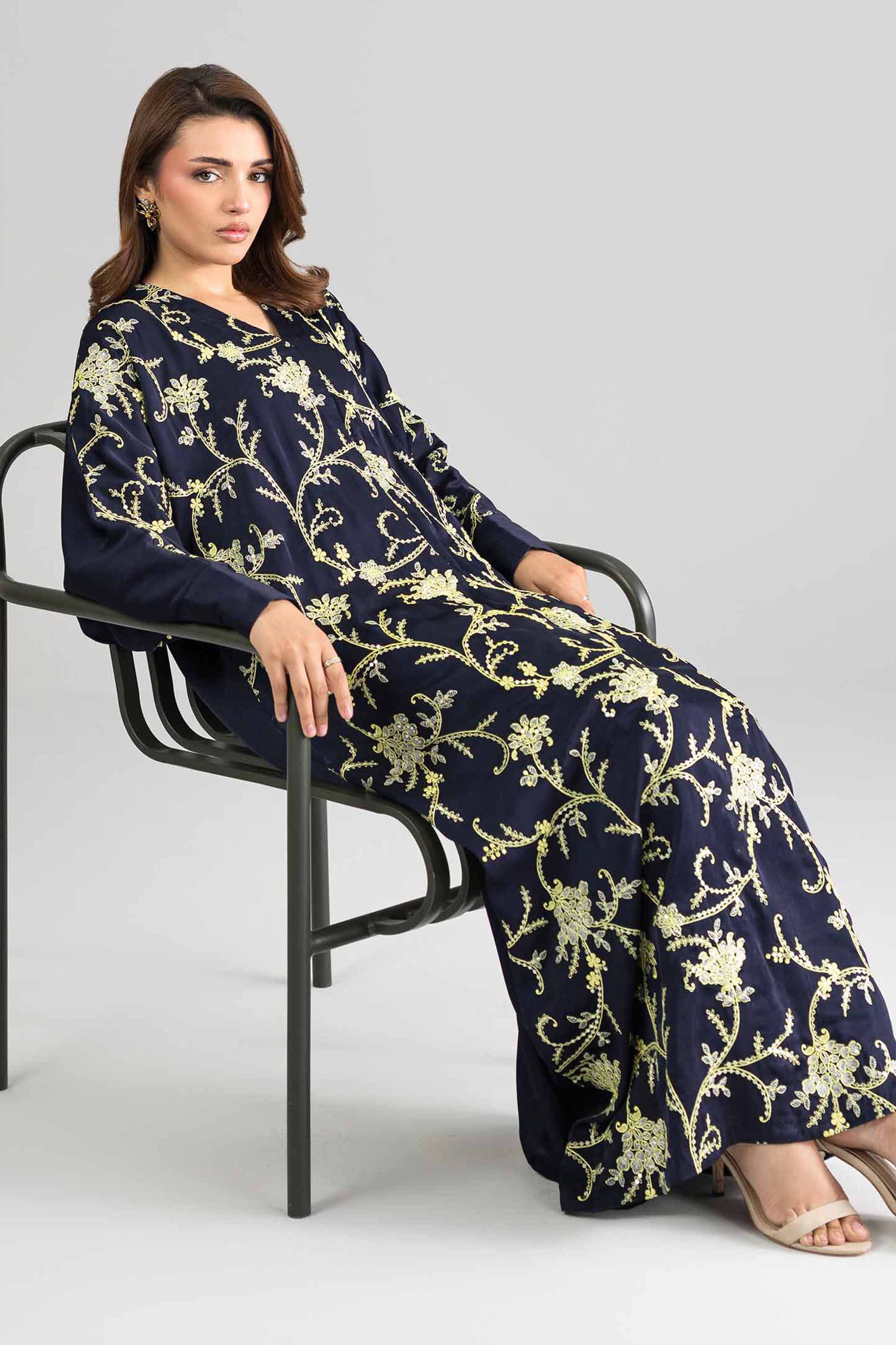 Embroidered Dress - FE26-02 - Image 5