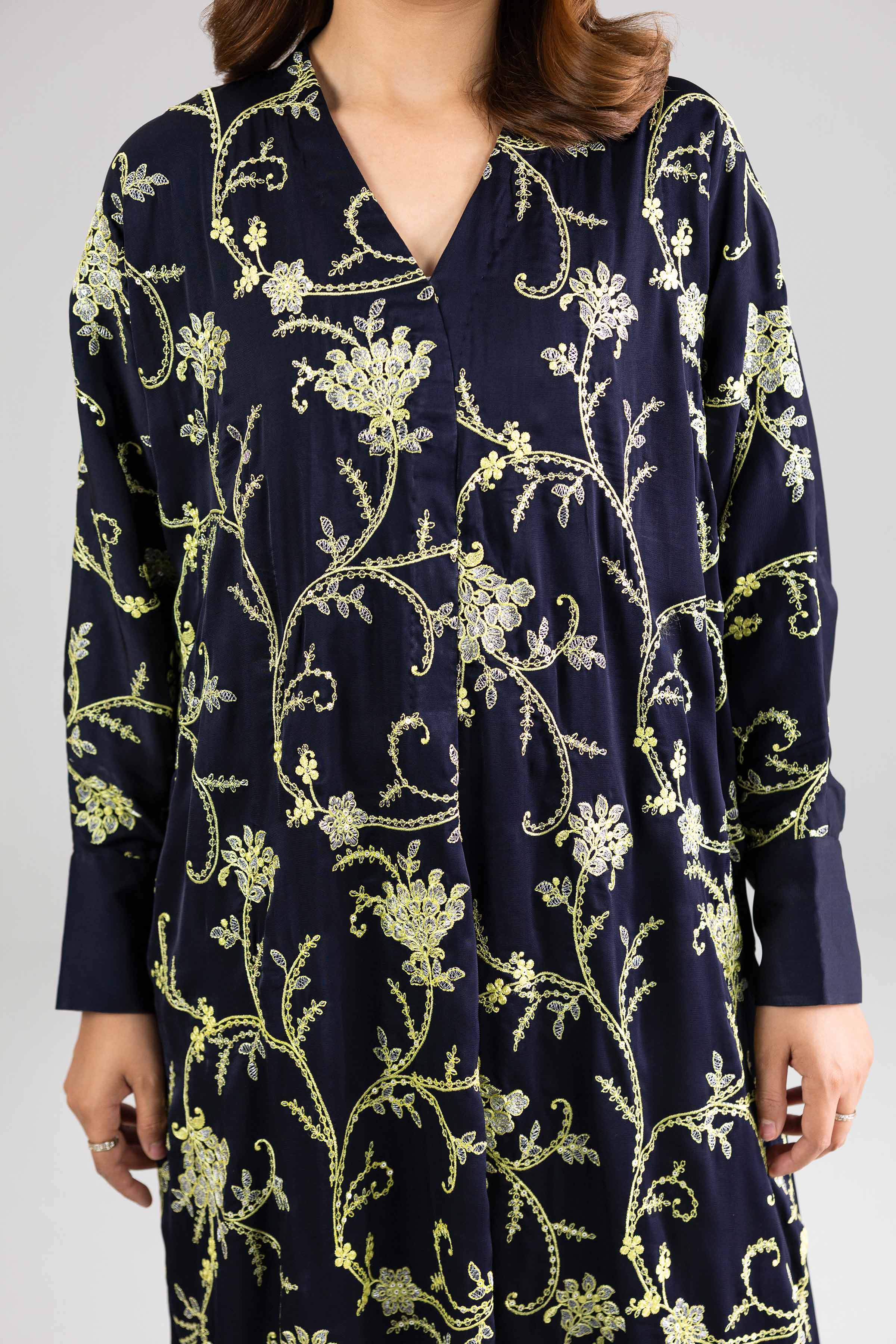 Embroidered Dress - FE26-02 - Image 7