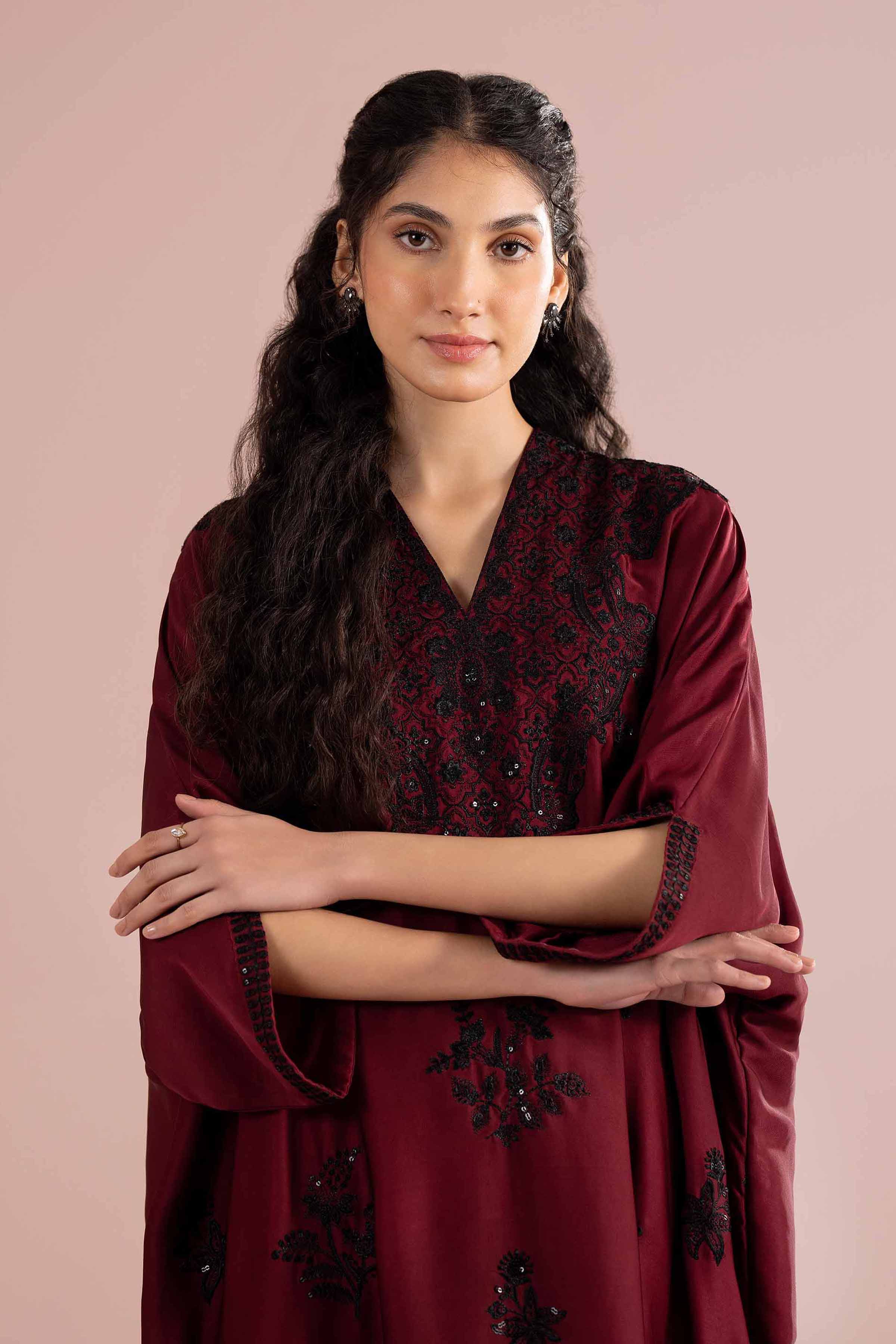 Embroidered Dress - FE26-04 - Image 7