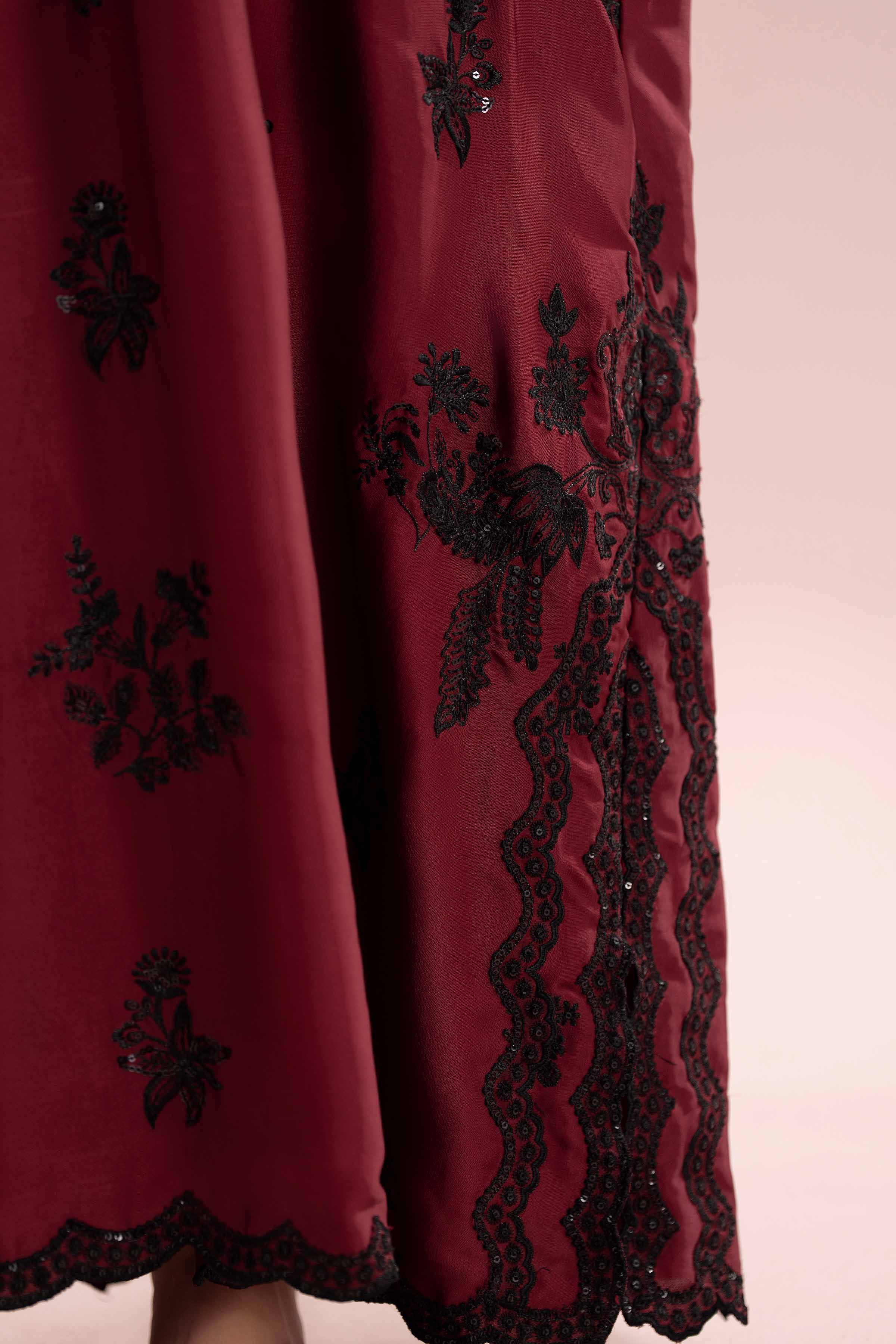 Embroidered Dress - FE26-04 - Image 9