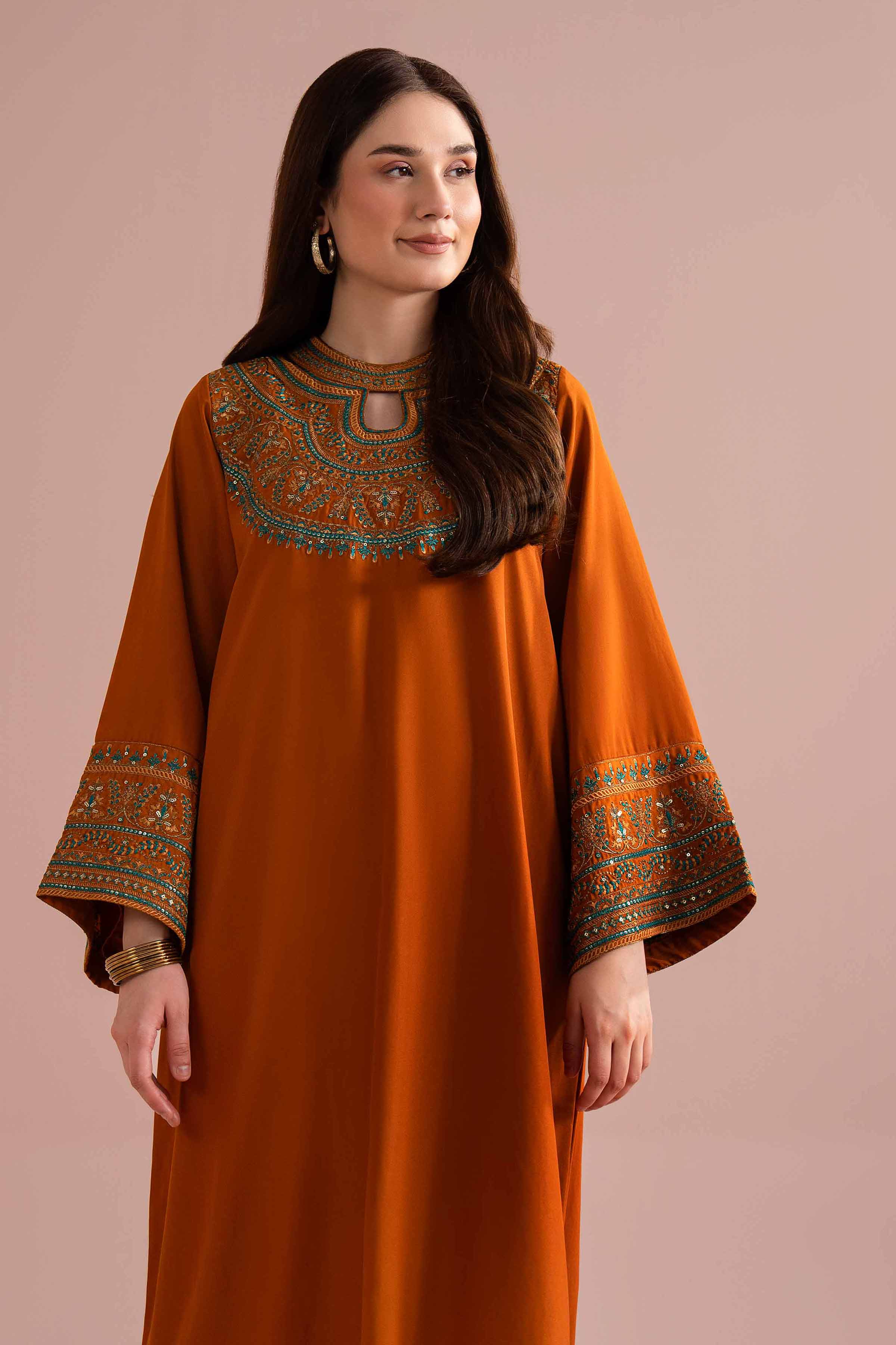 Embroidered Dress - FE26-05 - Image 2