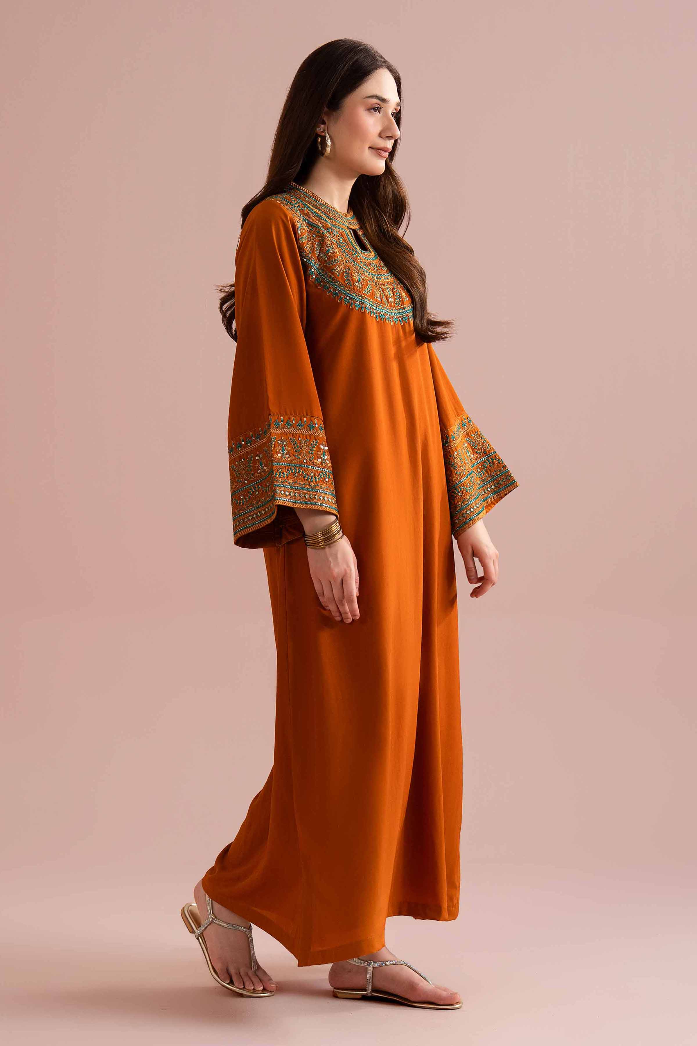 Embroidered Dress - FE26-05 - Image 4