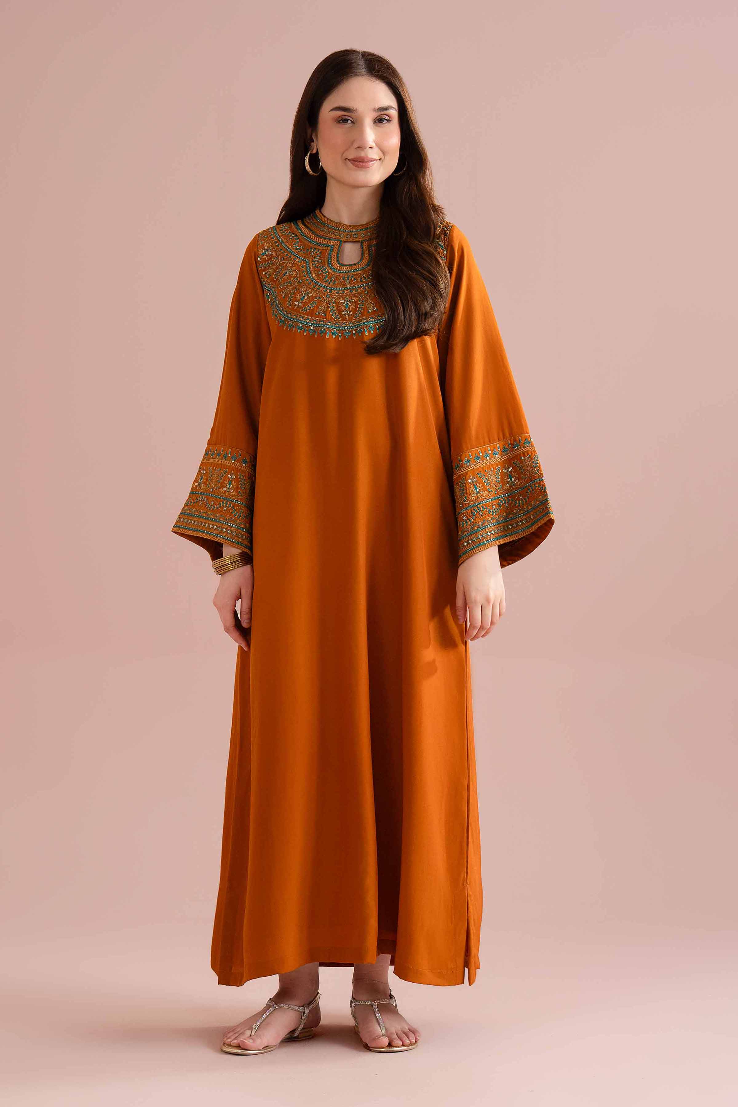 Embroidered Dress - FE26-05 - Image 5