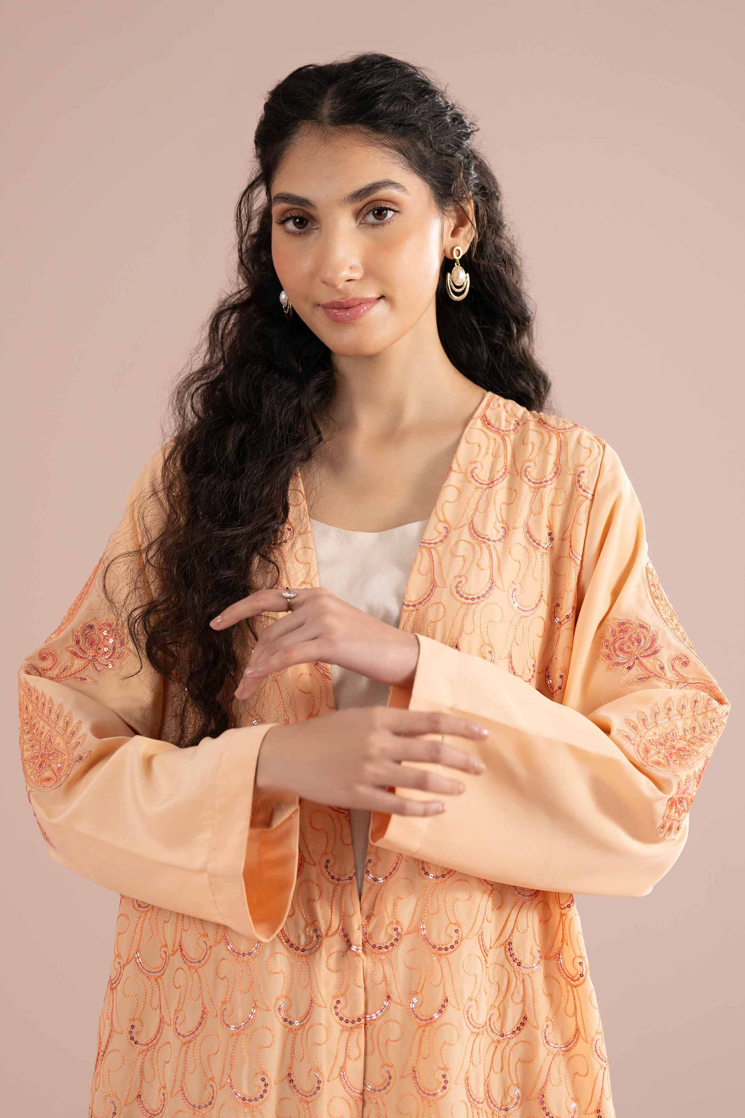 2 Piece - Embroidered Suit - FE26-06 - Image 4