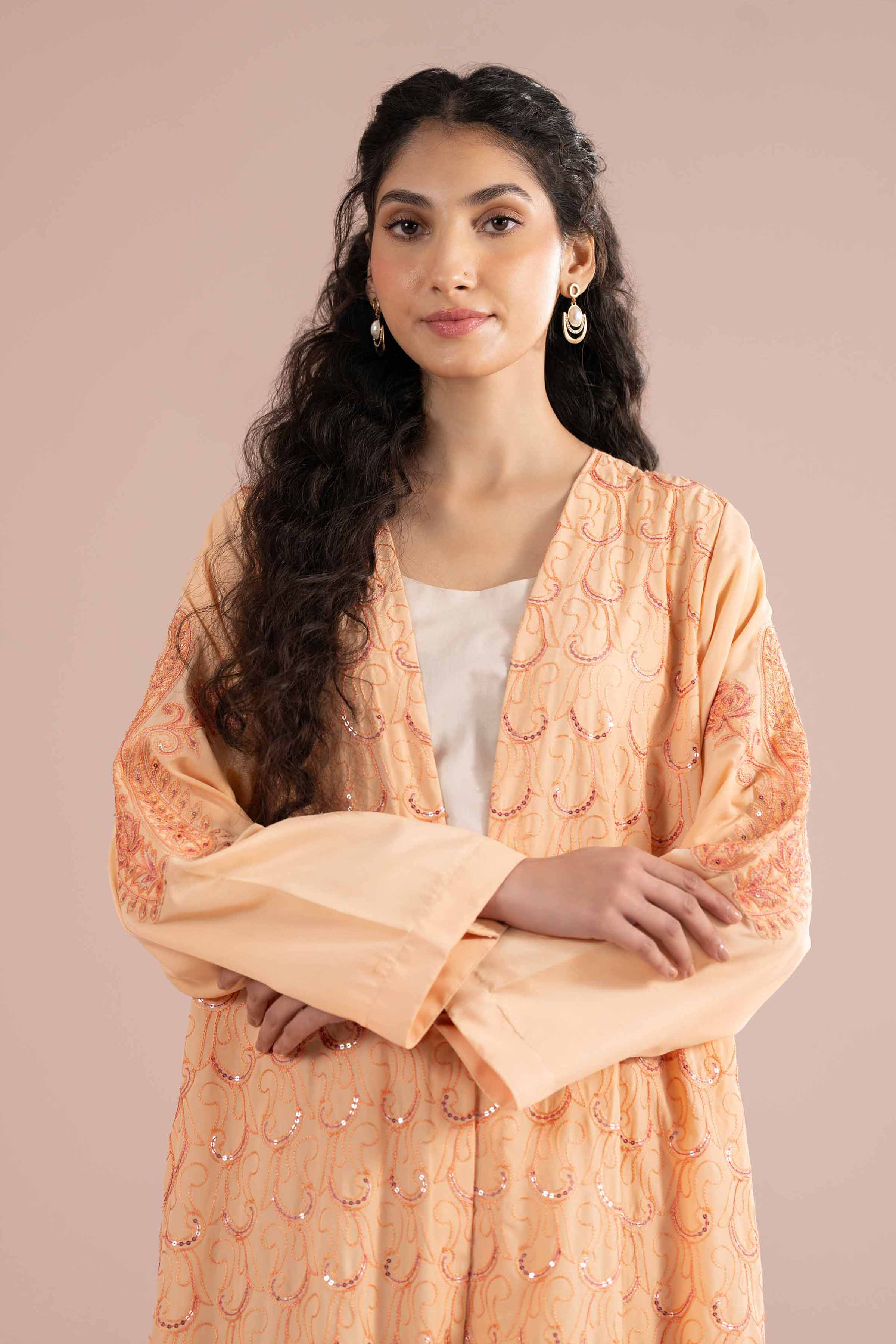 2 Piece - Embroidered Suit - FE26-06 - Image 6