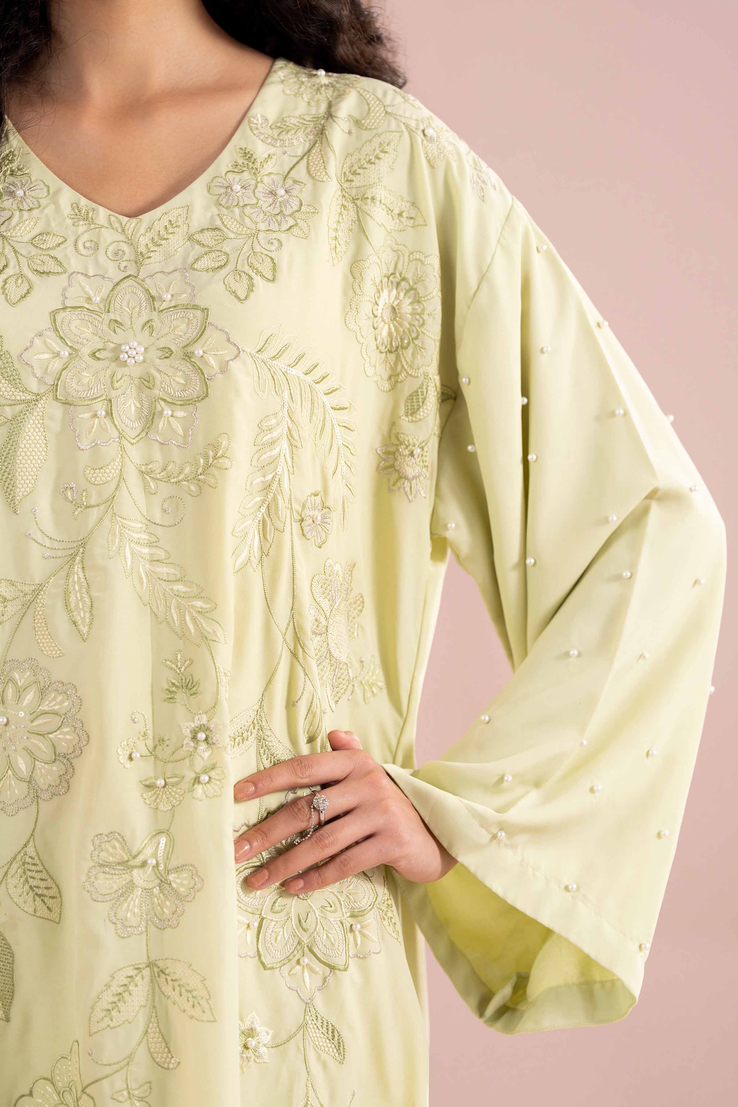 Embroidered Dress - FE26-07 - Image 8