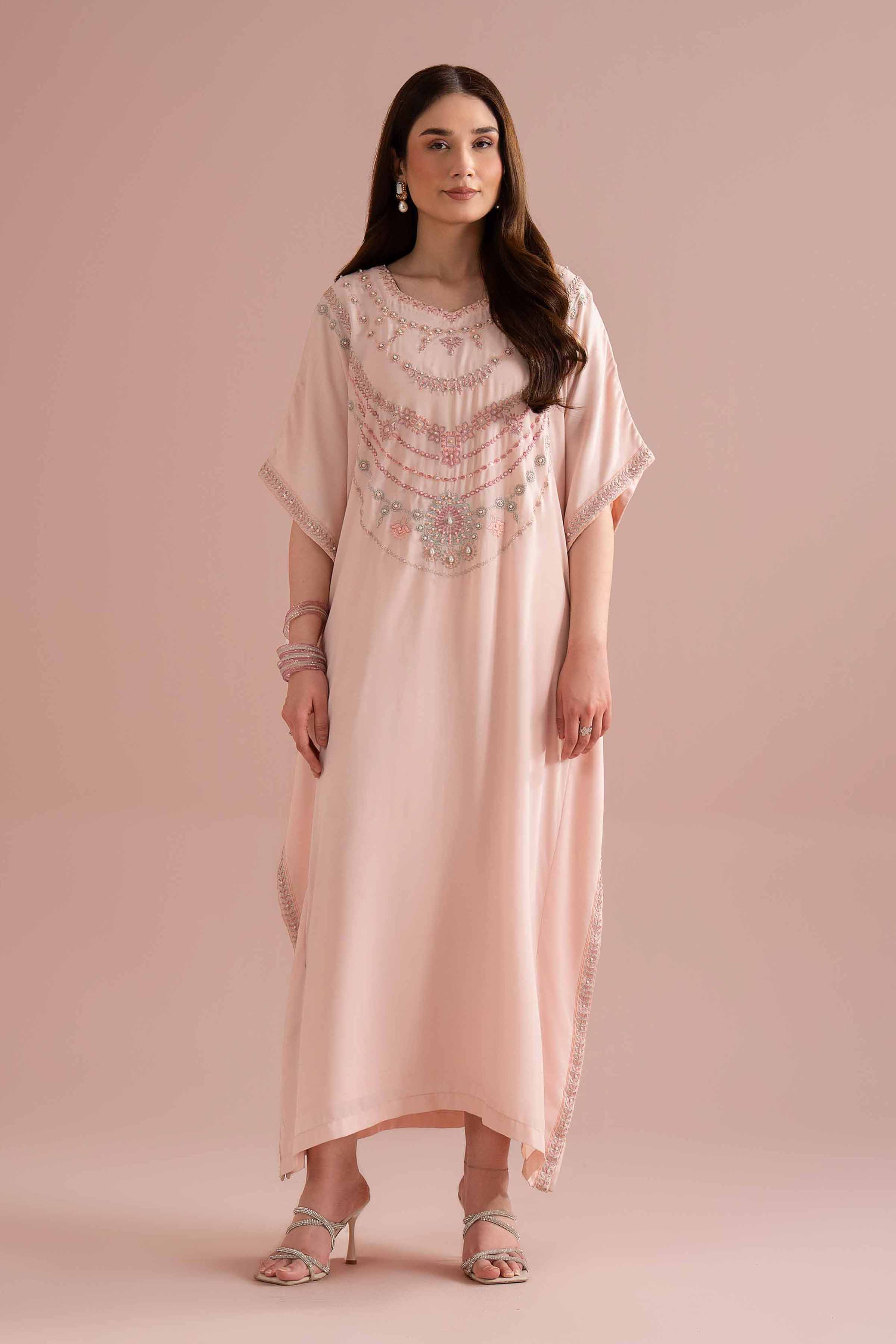 Embroidered Kaftan- FE26-10 - Image 5