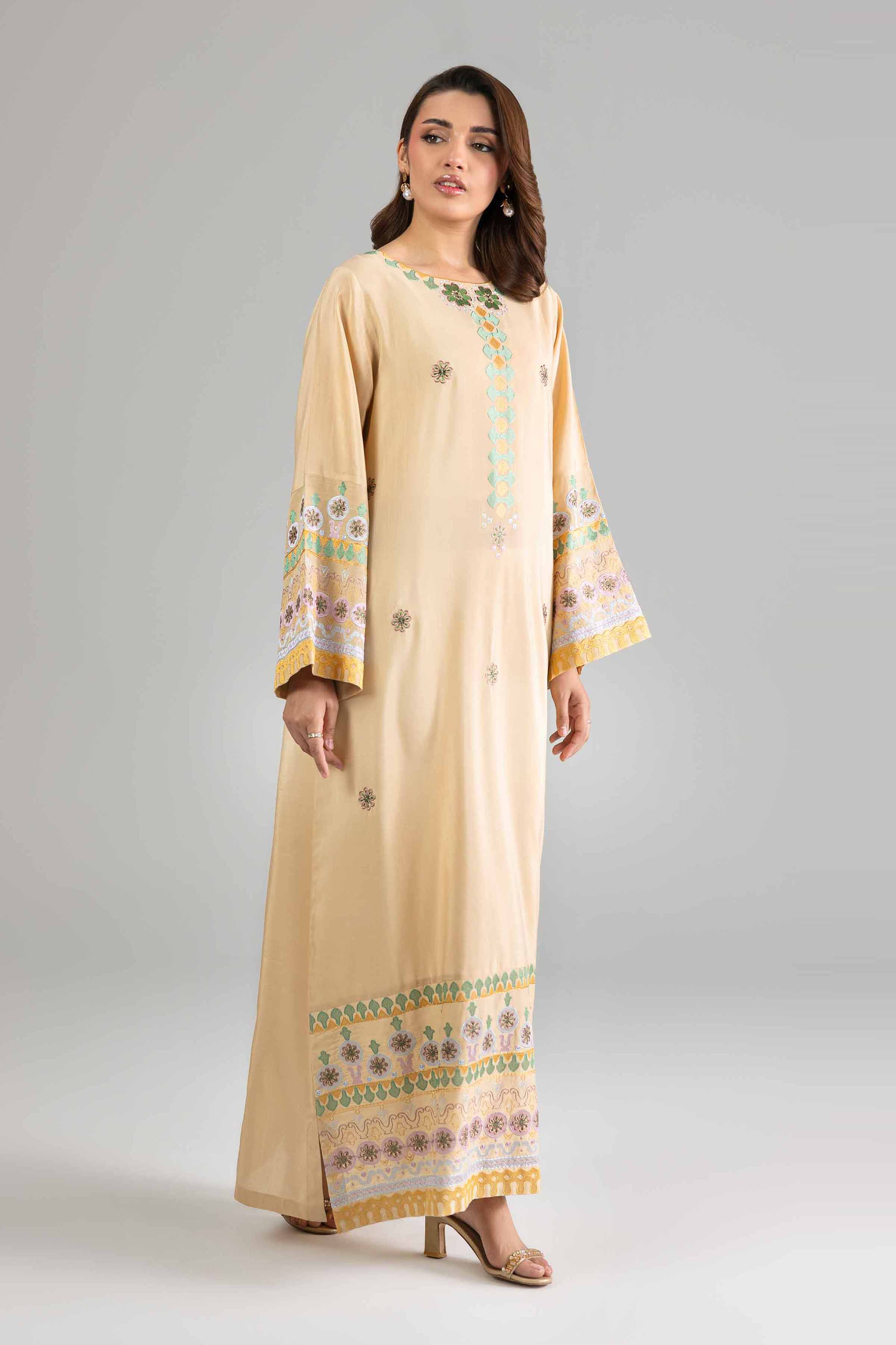 Embroidered Dress - FE26-108 - Image 4