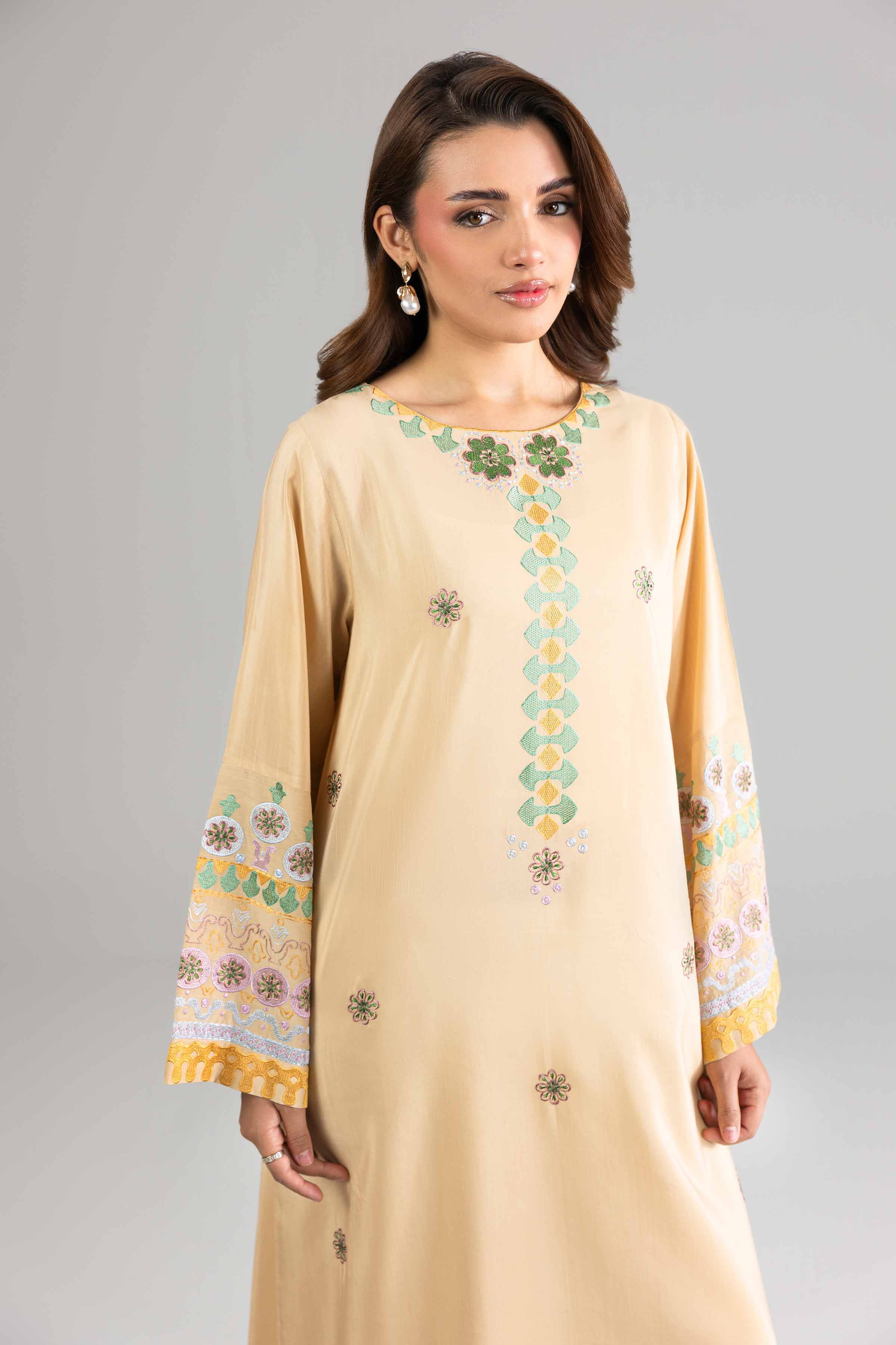 Embroidered Dress - FE26-108 - Image 5