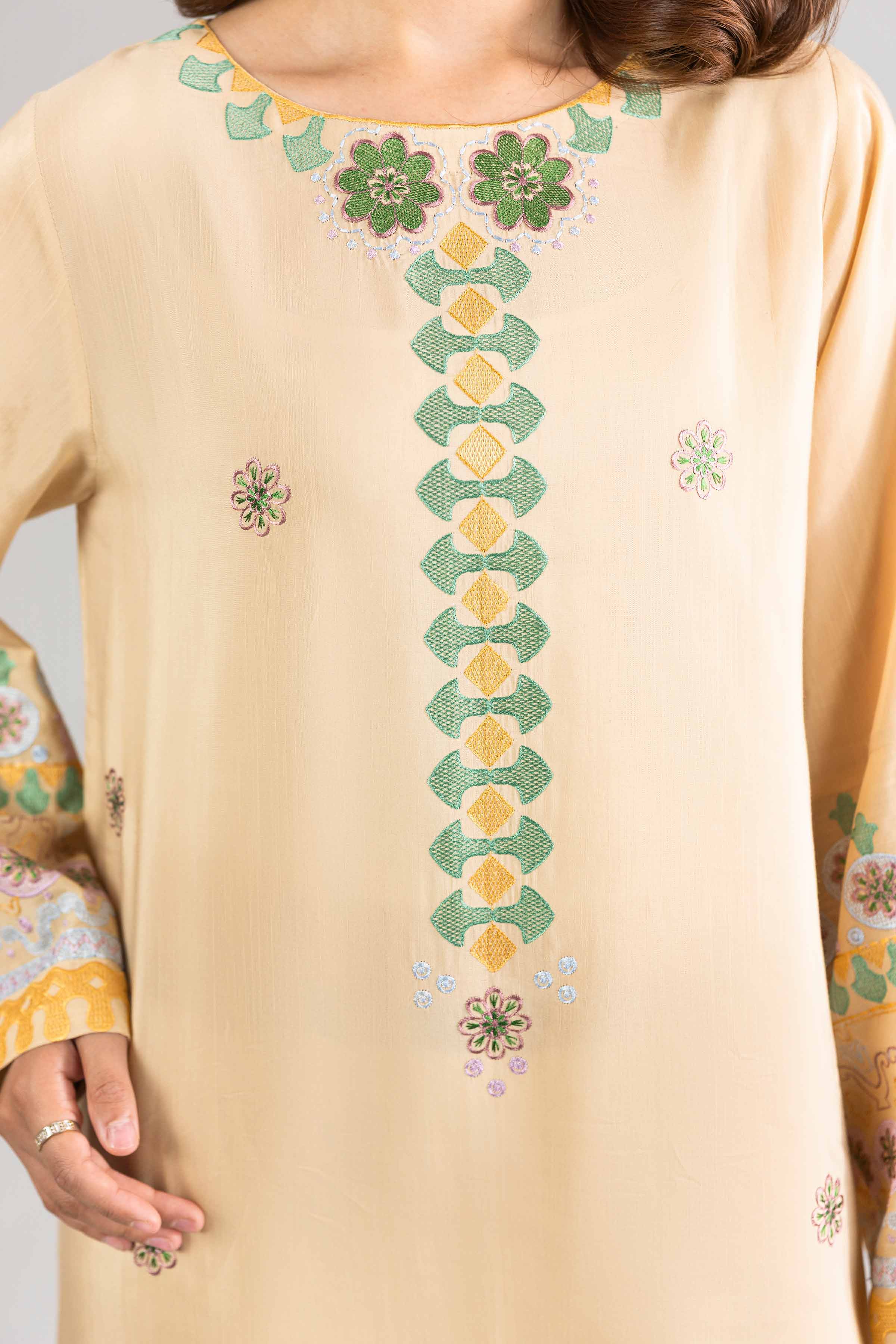 Embroidered Dress - FE26-108 - Image 7