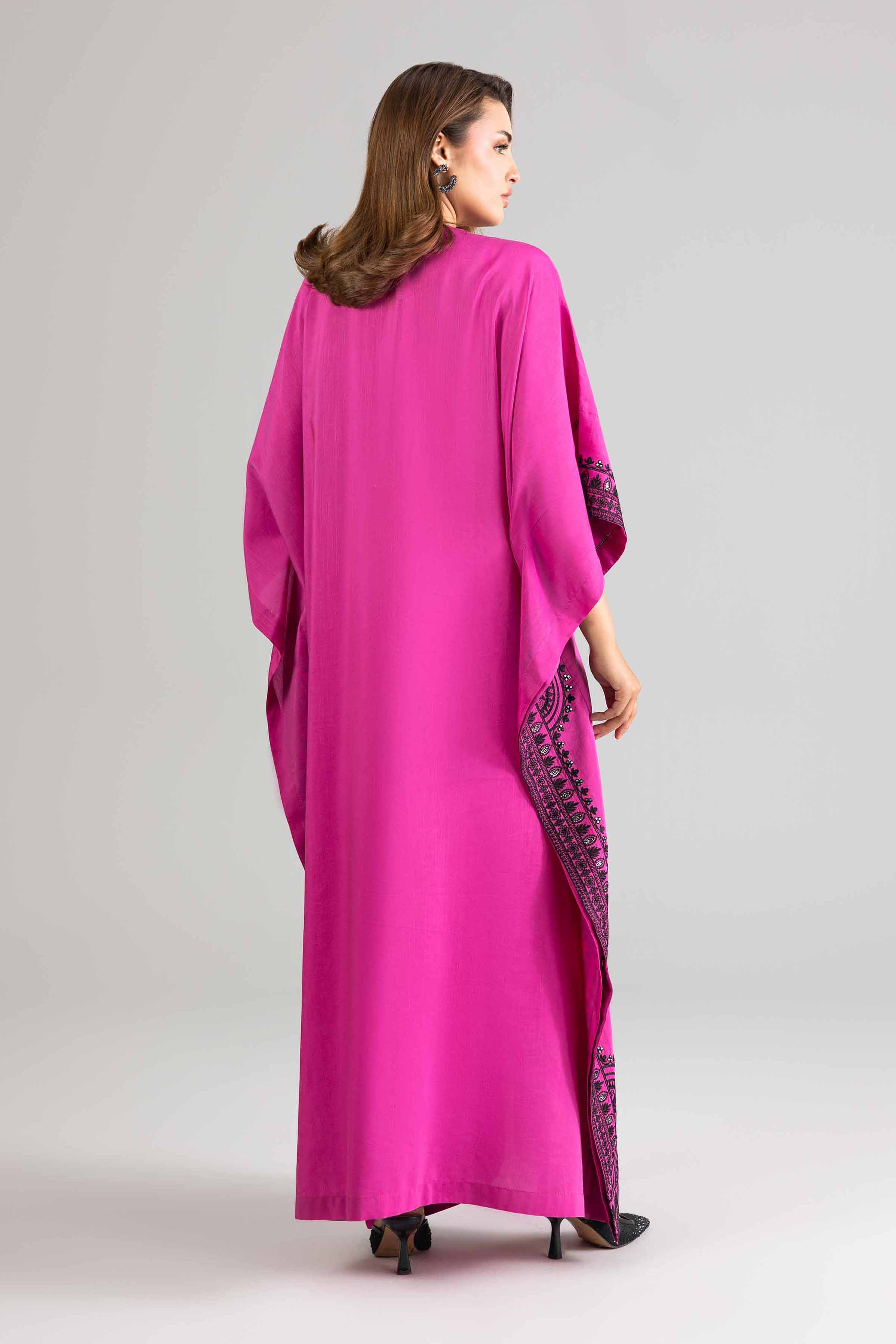 Embroidered Kaftan - FE26-110 - Image 3