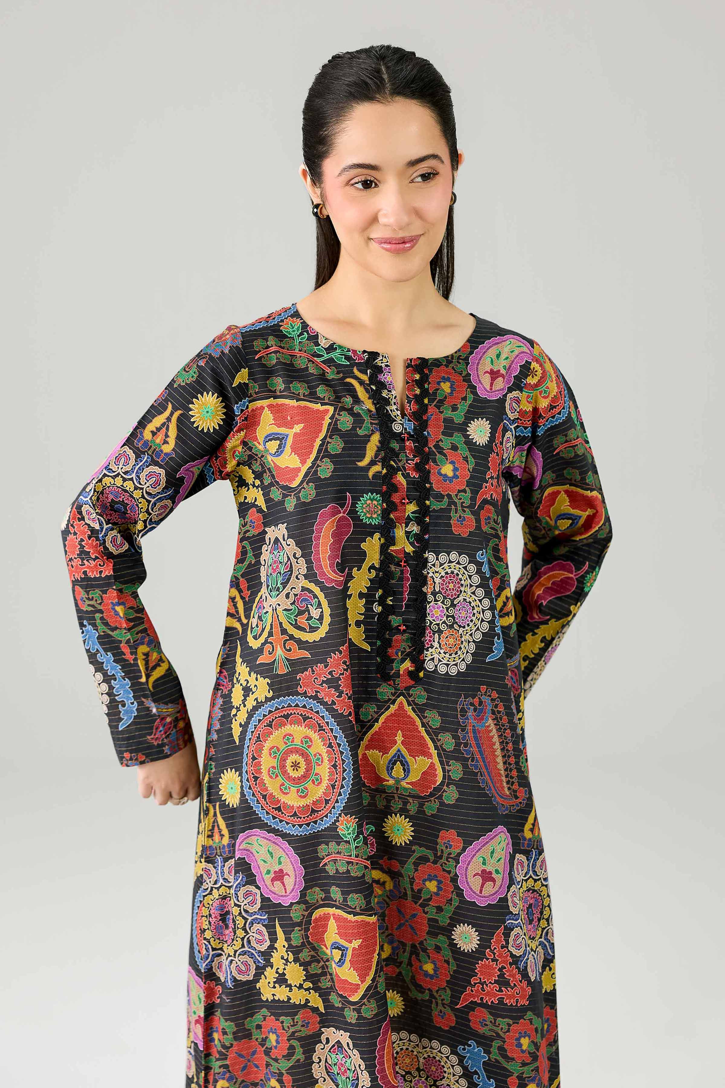Printed Dress - FE26-120 - Image 2