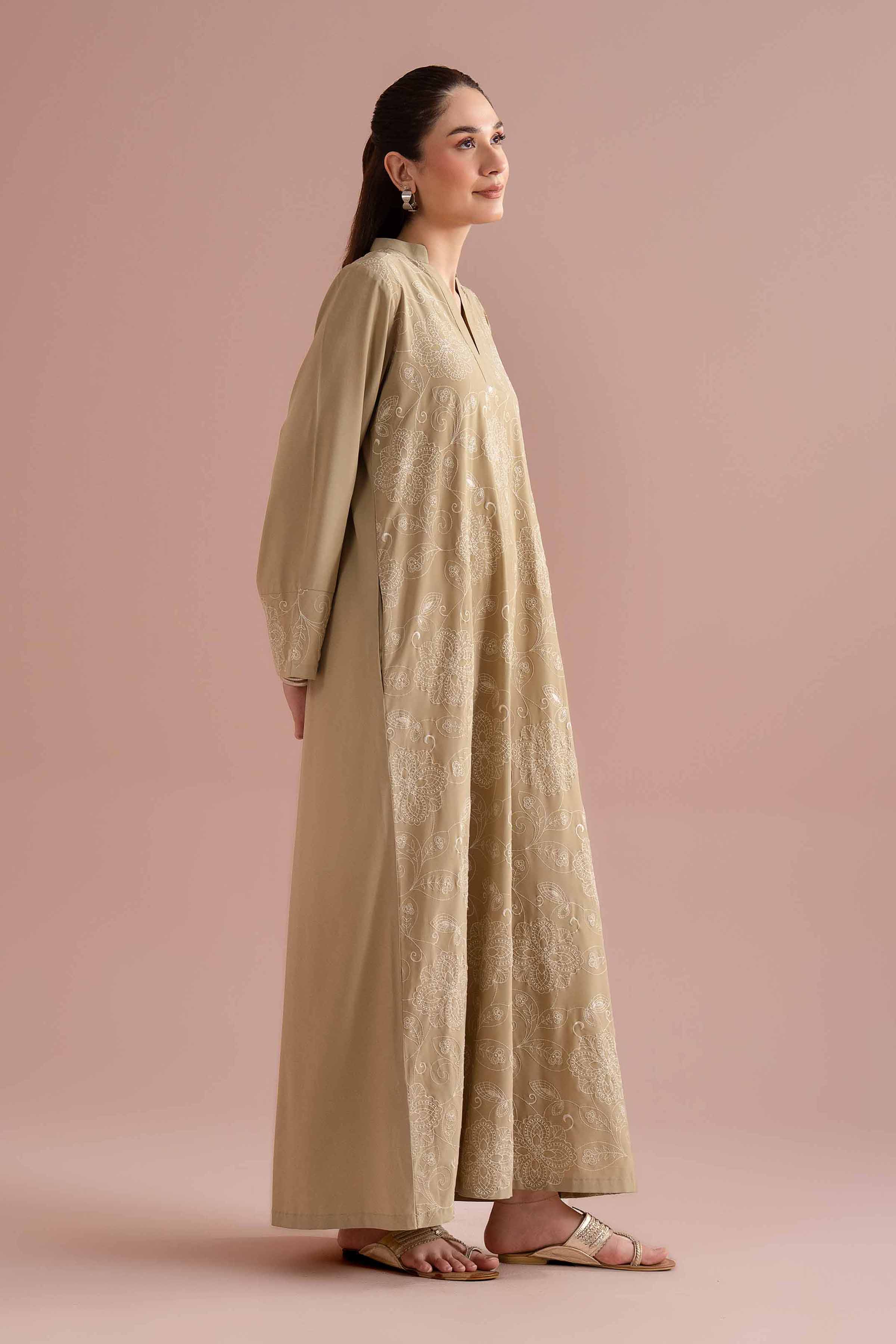 Embroidered Dress - FE26-132 - Image 5