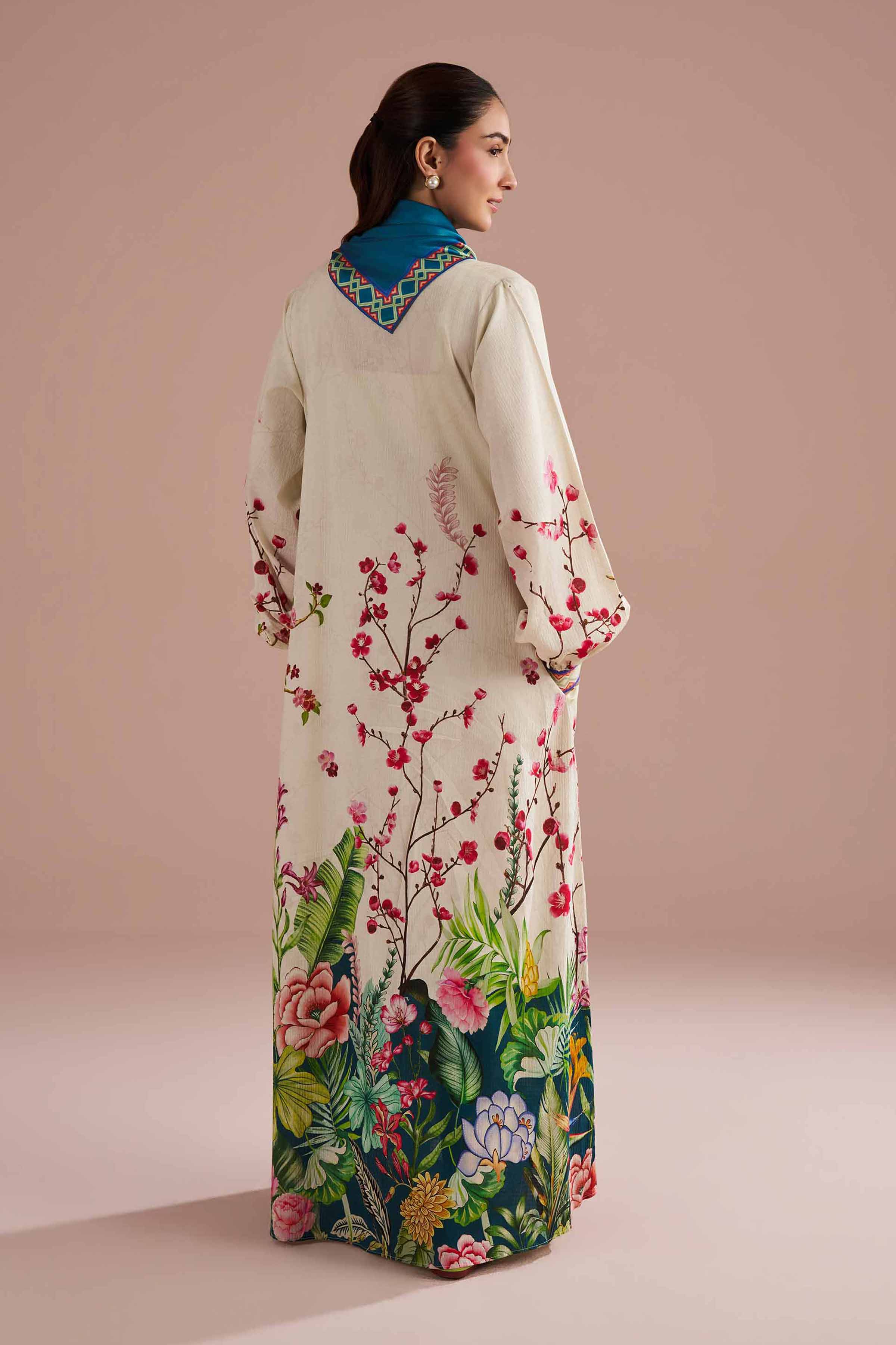 2 Piece - Printed Dress - FE26-25 - Image 4