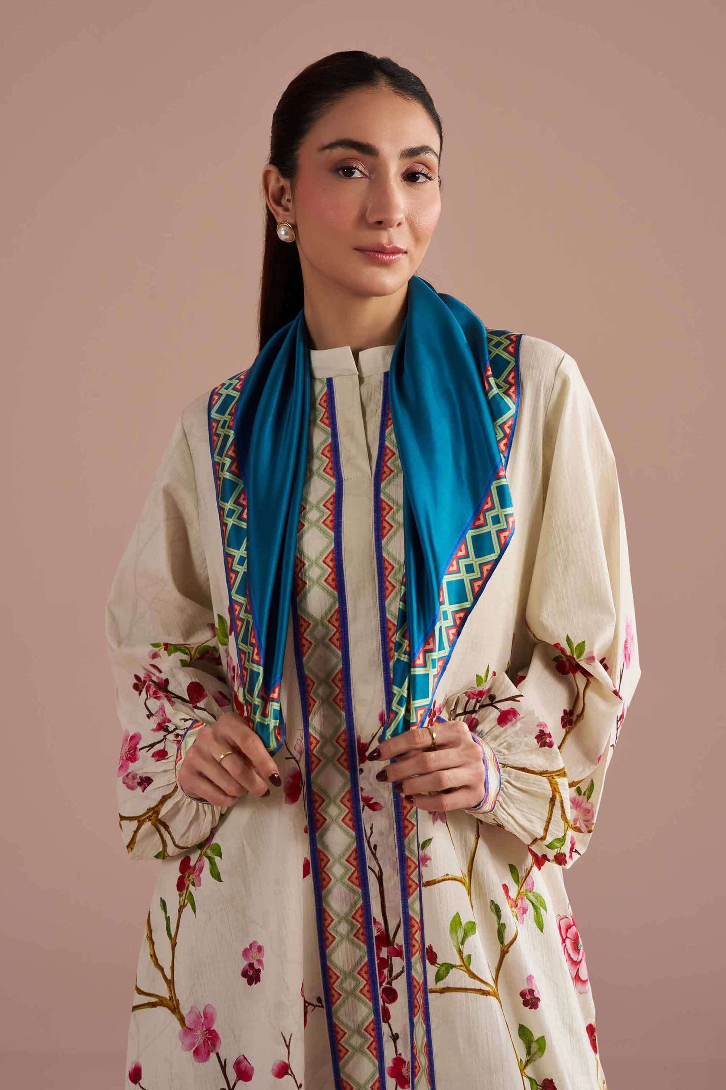 2 Piece - Printed Dress - FE26-25 - Image 5