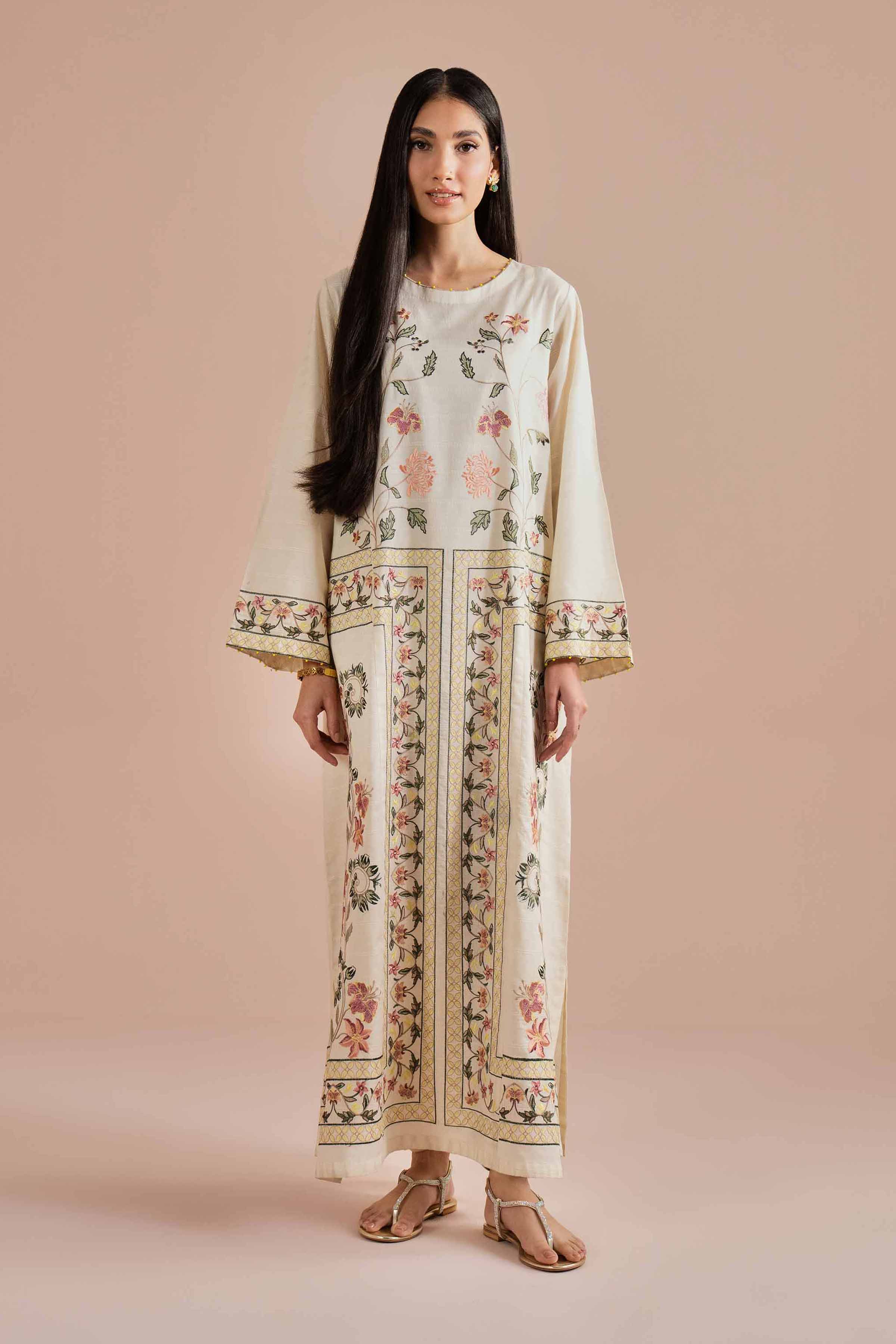 Embroidered Dress - FE26-29 - Image 6
