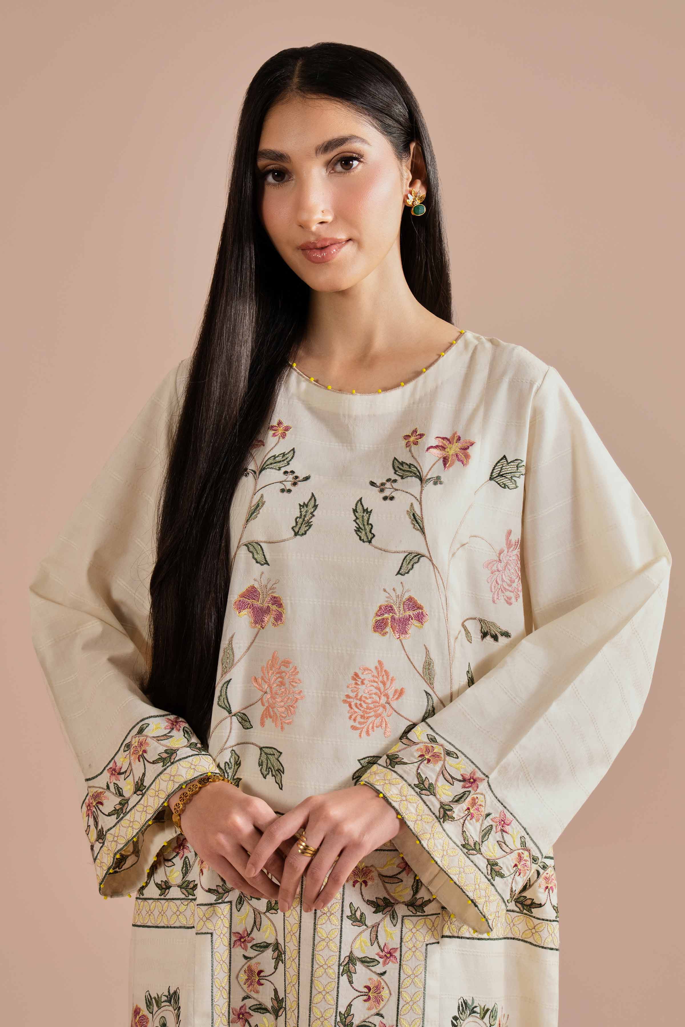 Embroidered Dress - FE26-29 - Image 7