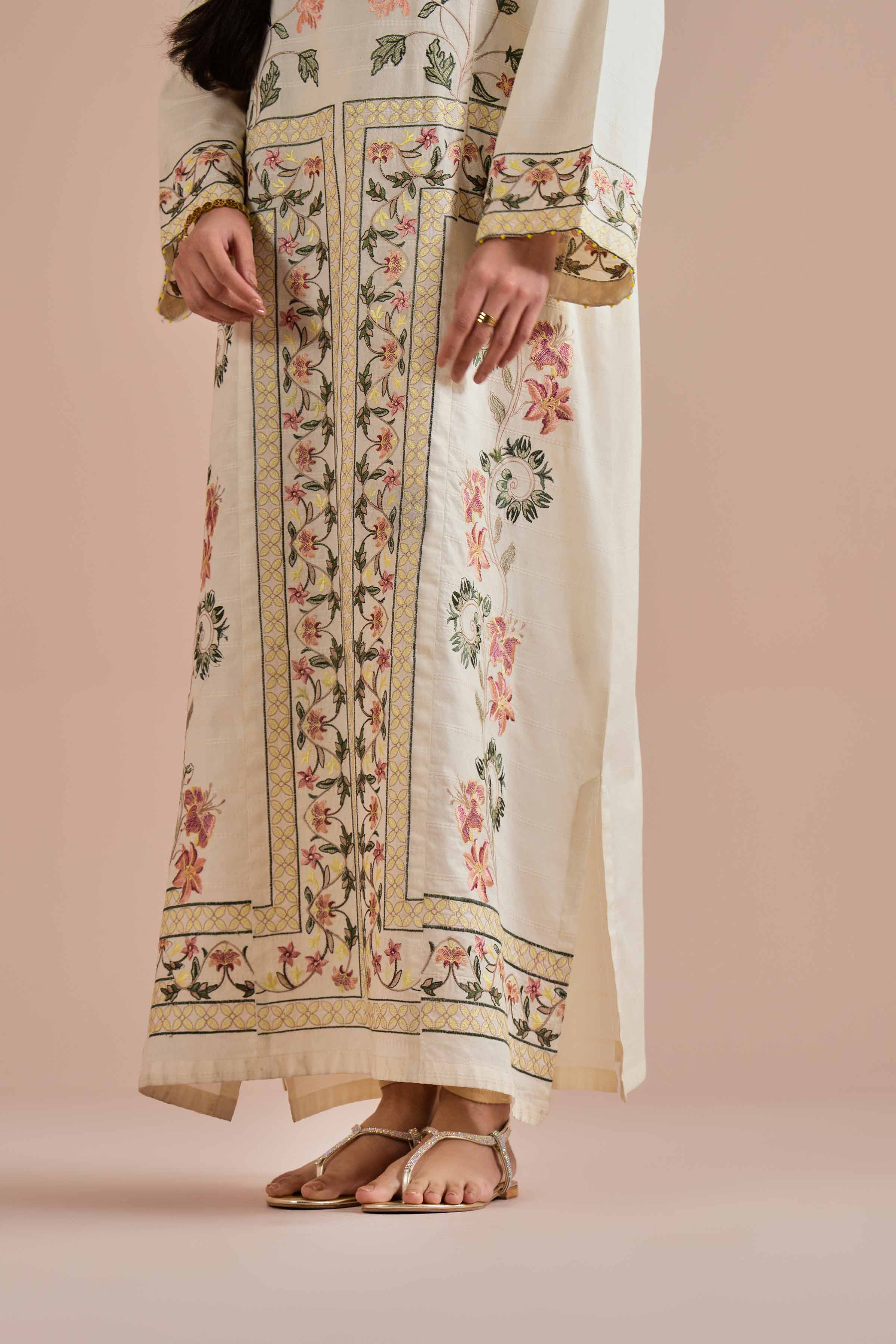 Embroidered Dress - FE26-29 - Image 8