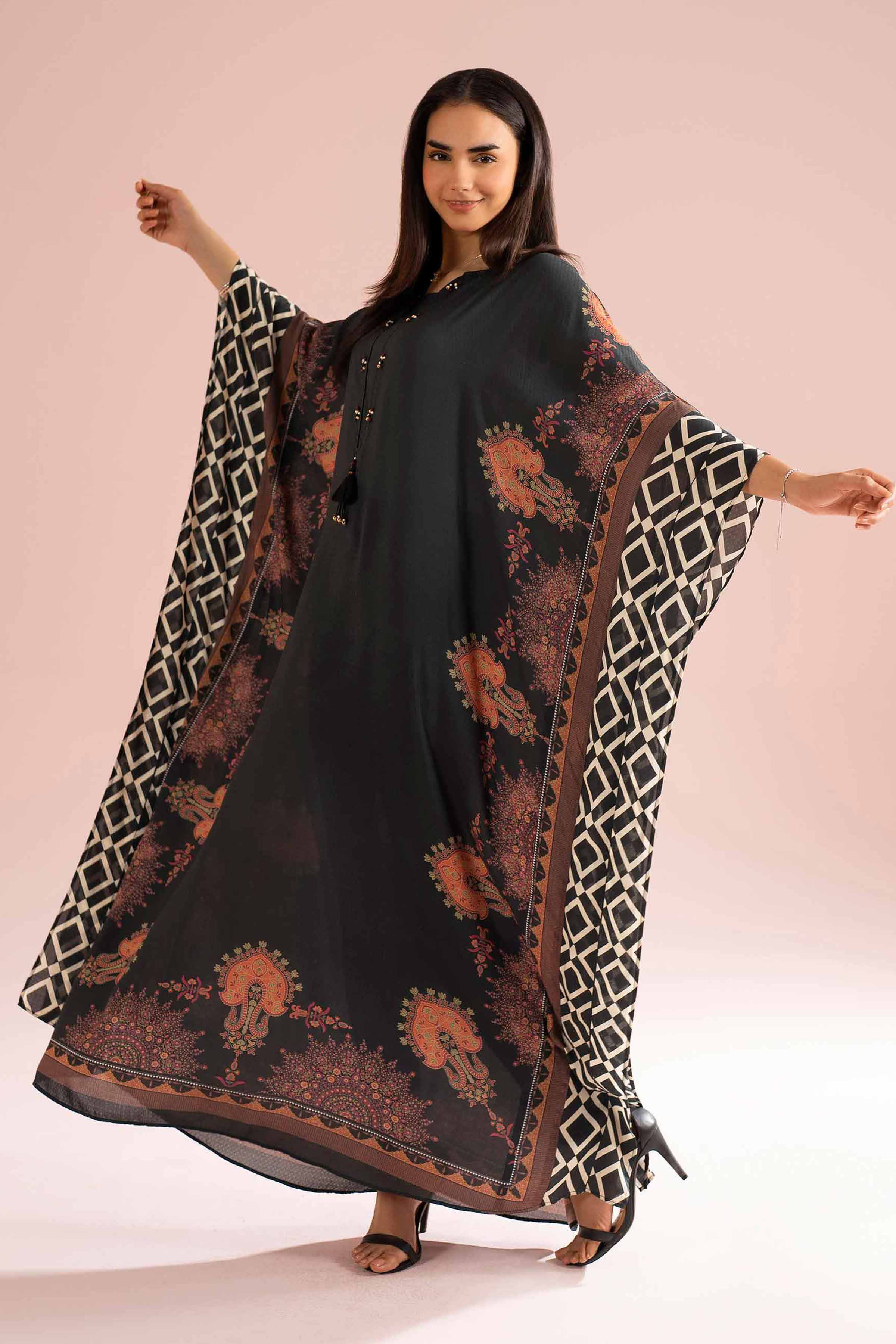 Printed Kaftan - FE26-32 - Image 7