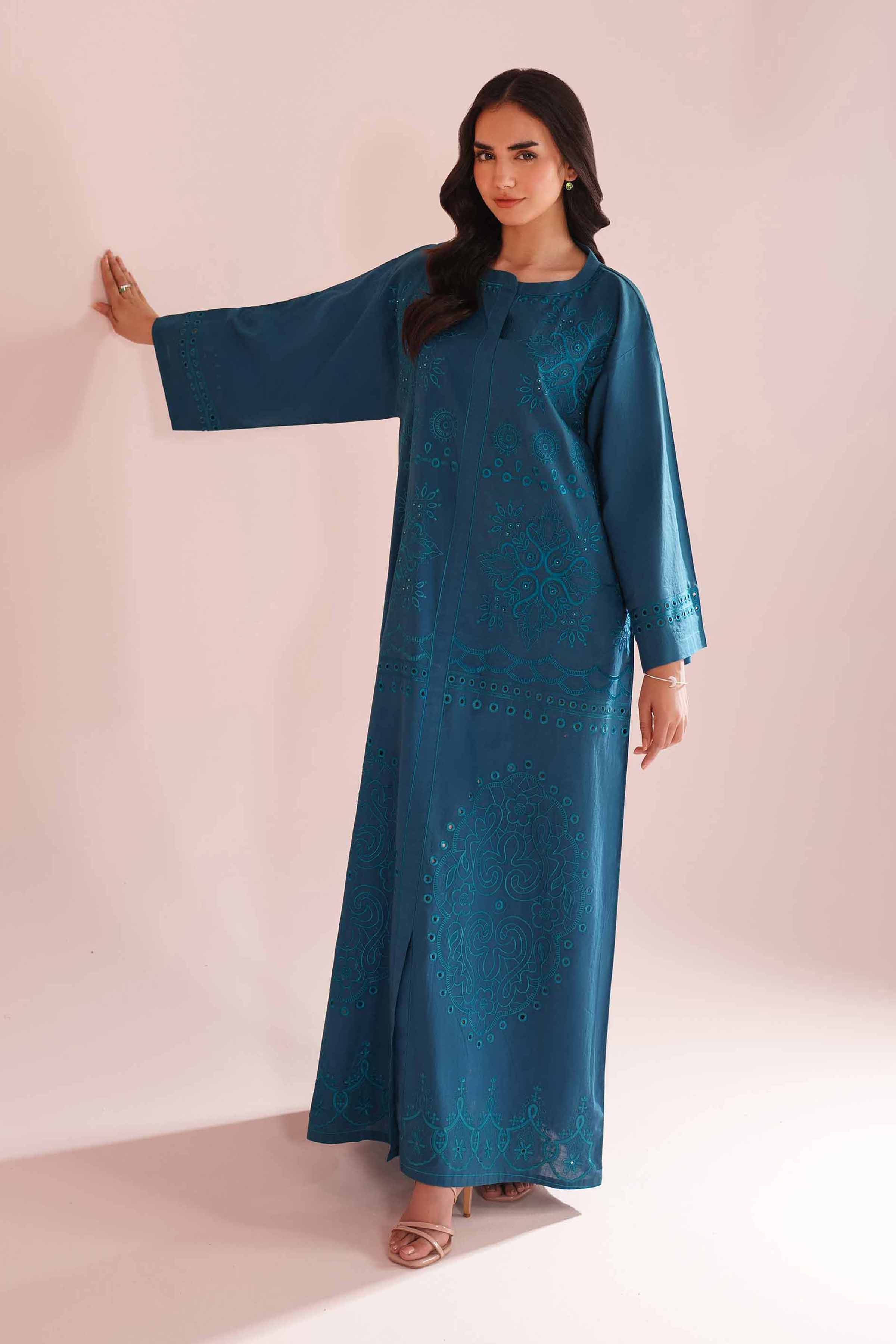 Embroidered Dress - FE26-34 - Image 4