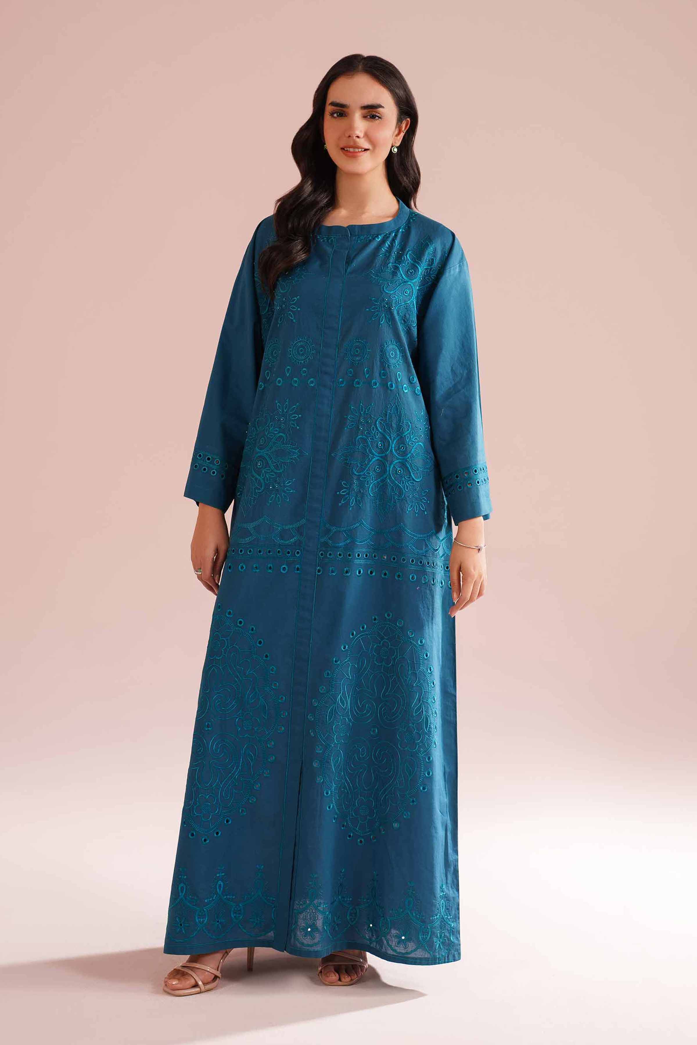 Embroidered Dress - FE26-34 - Image 5