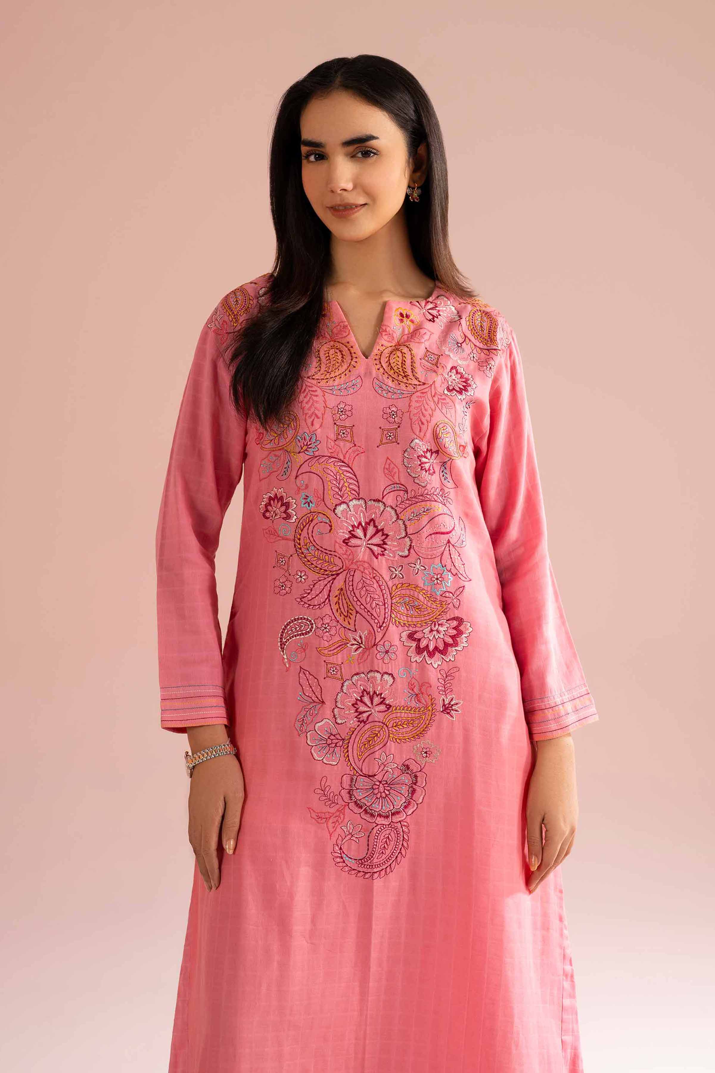 Embroidered Dress - FE26-39 - Image 2