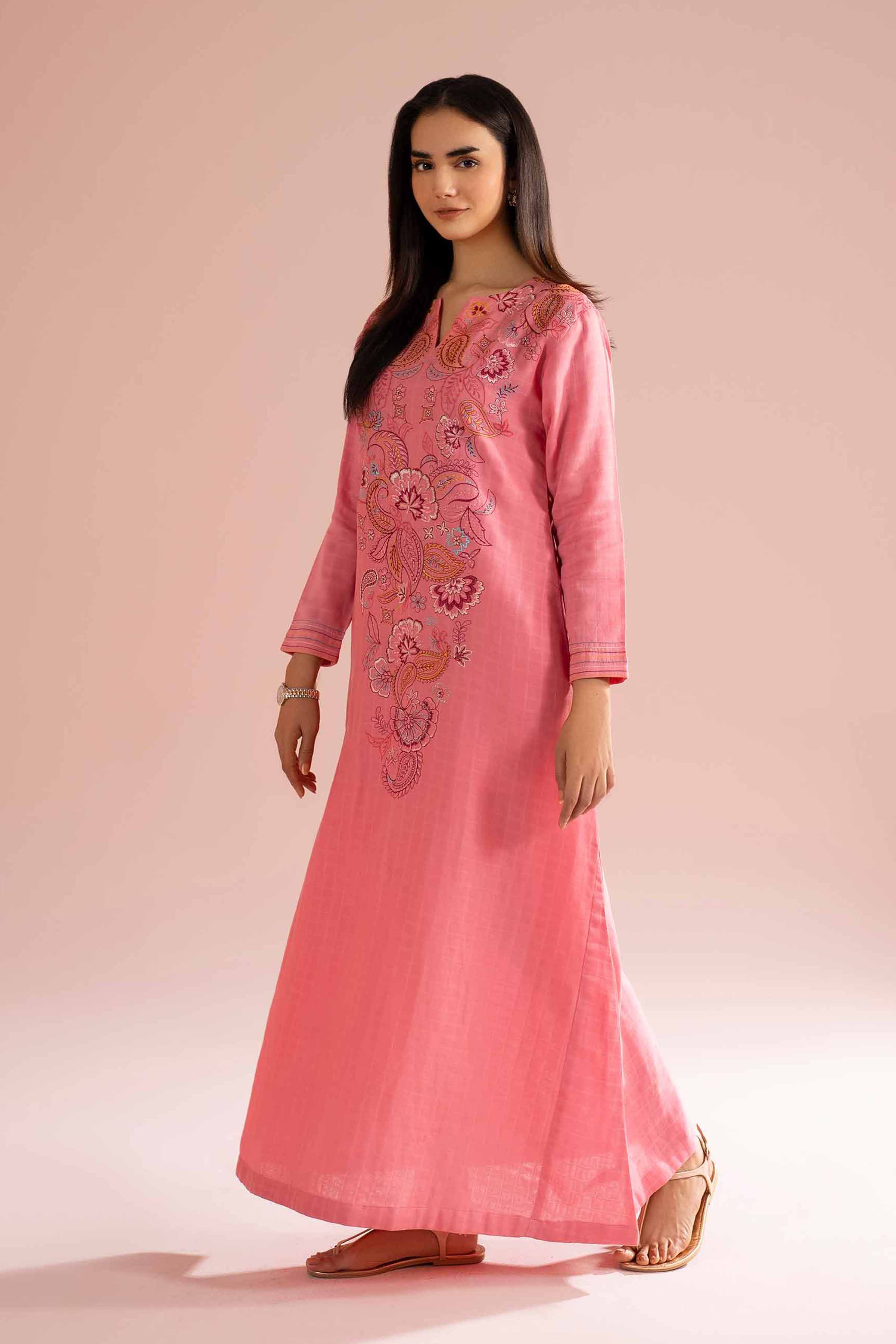 Embroidered Dress - FE26-39 - Image 4