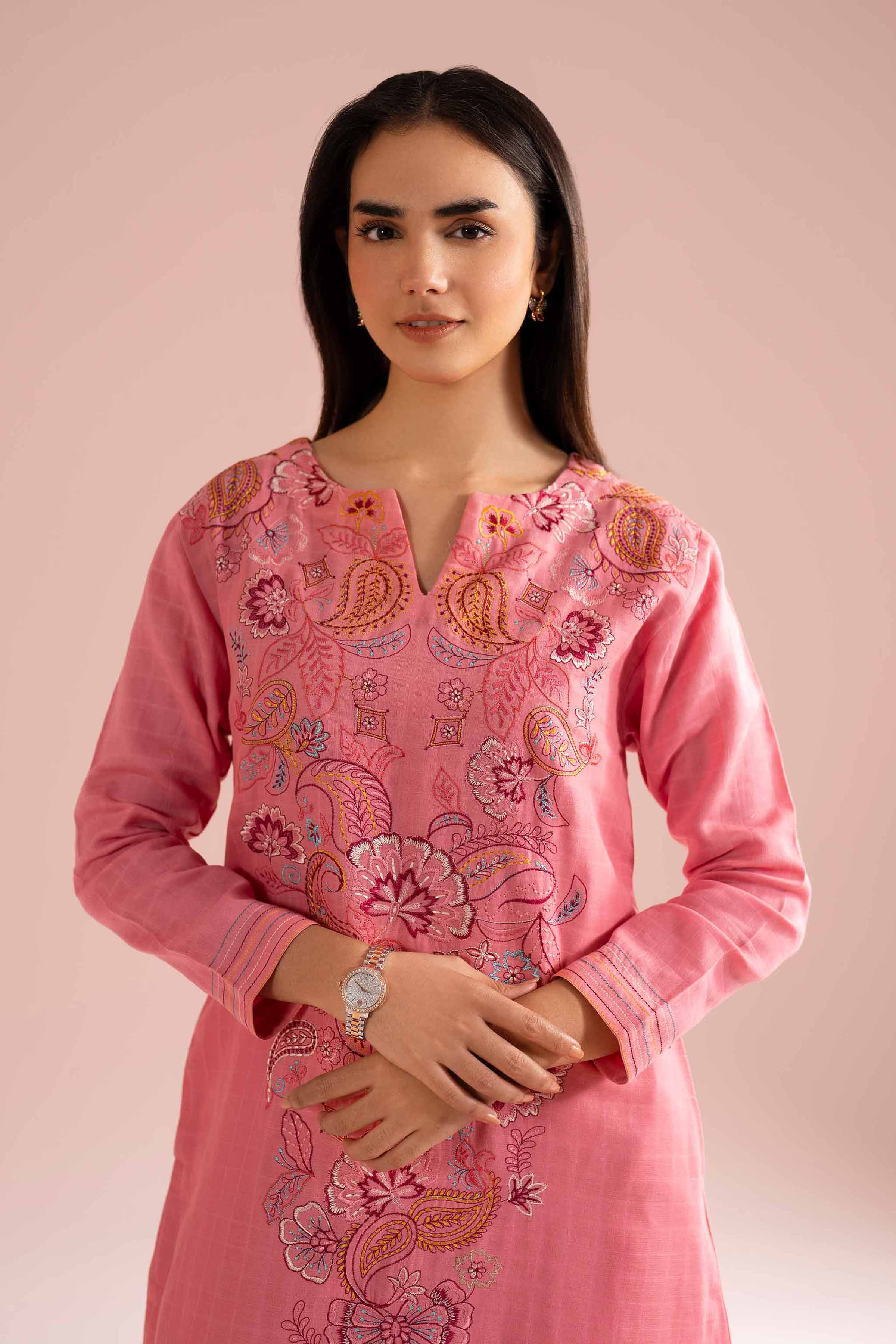 Embroidered Dress - FE26-39 - Image 5