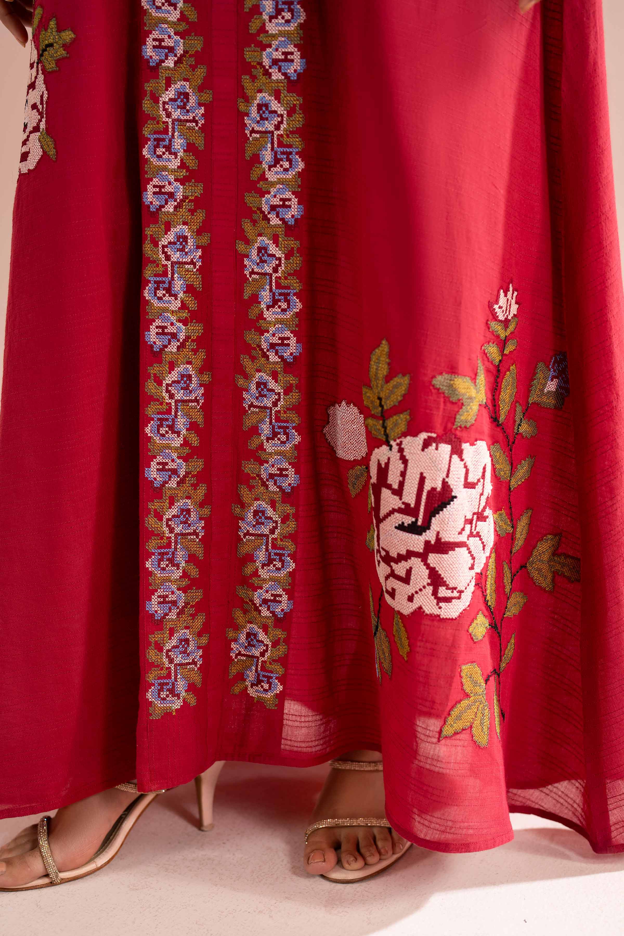 Embroidered Dress - FE26-41 - Image 7