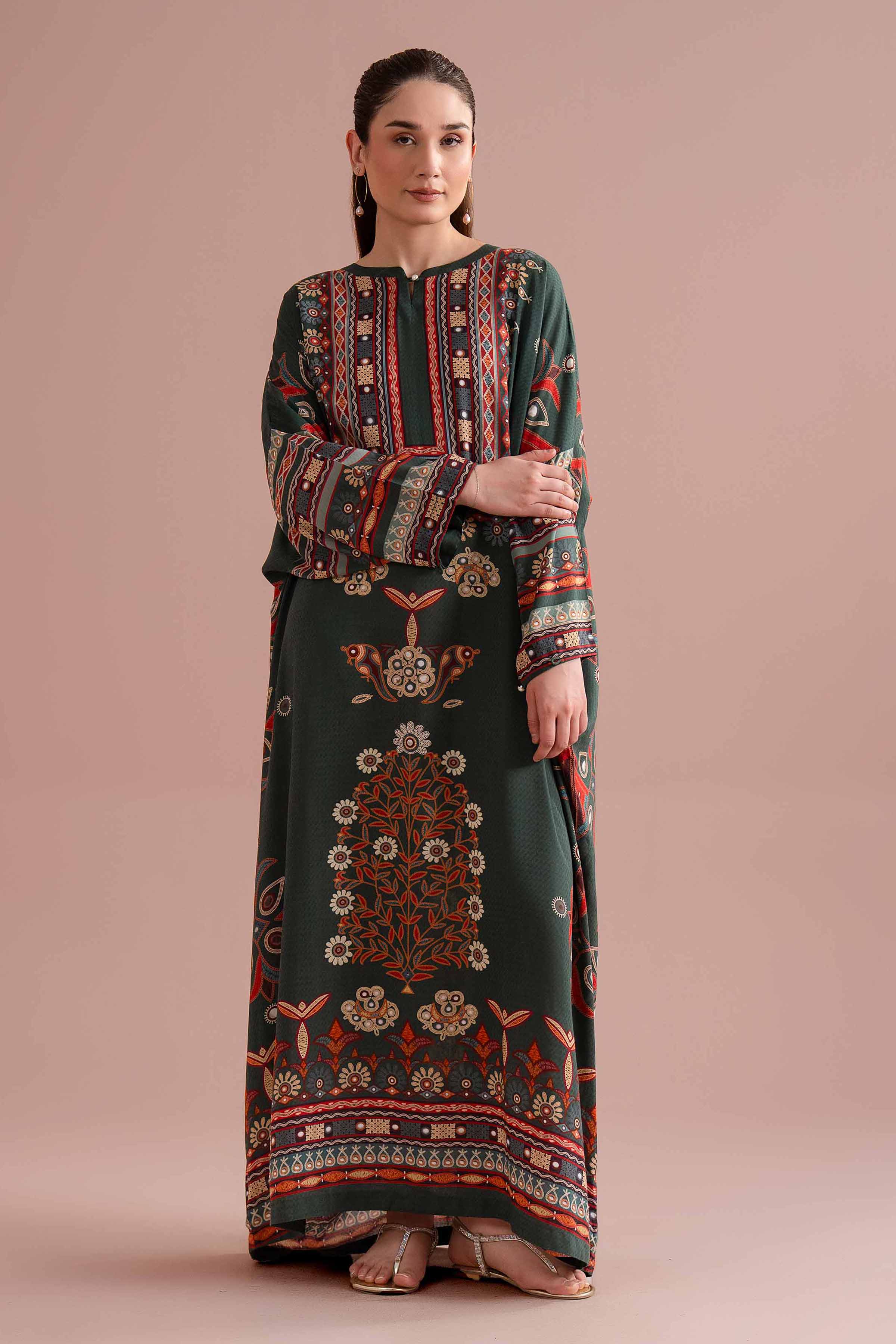Printed Dress - FE26-49 - Image 2