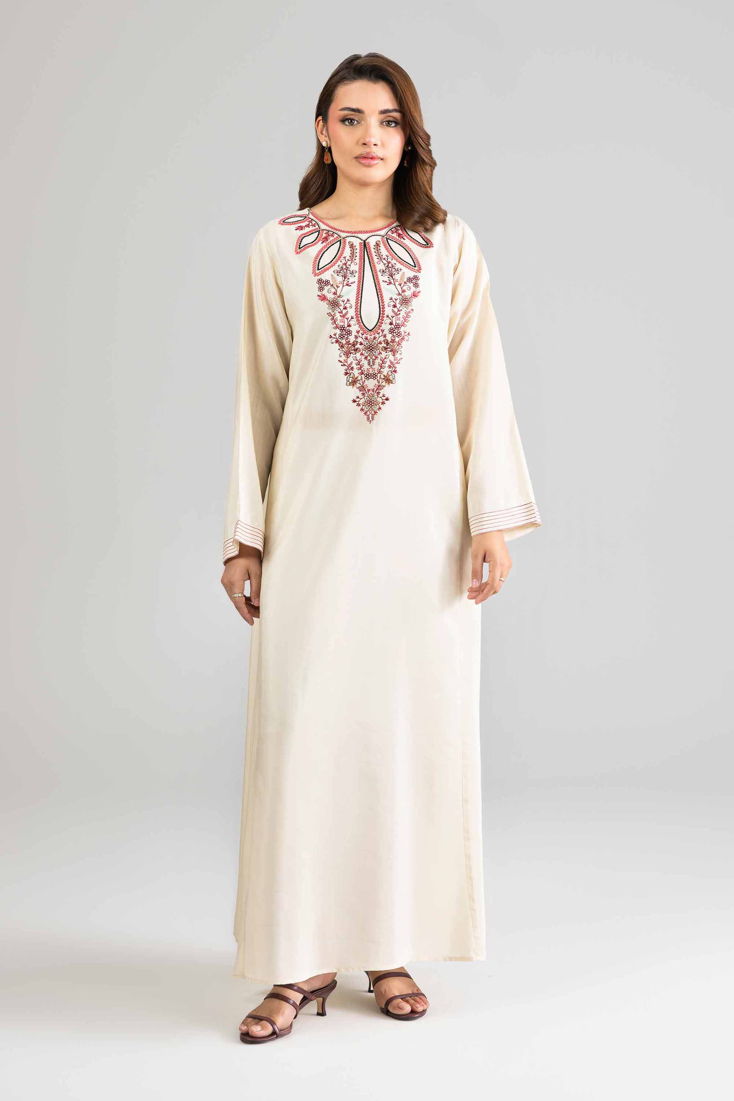 Embroidered Dress - FE26-58 - Image 3