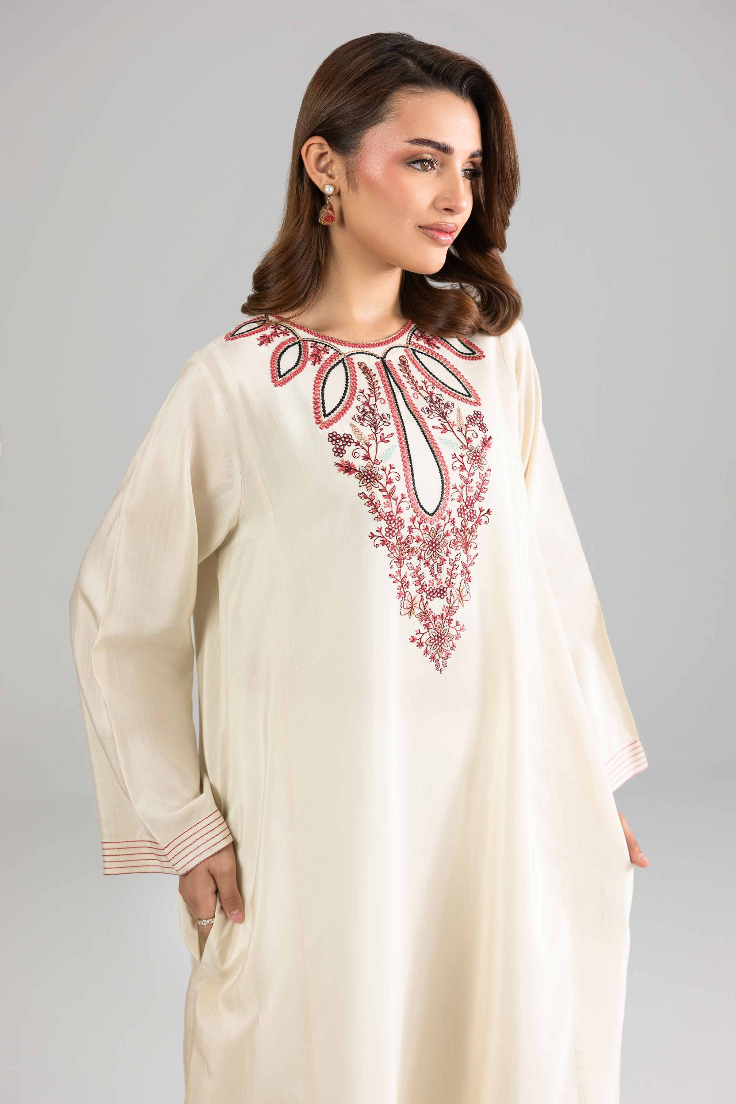 Embroidered Dress - FE26-58 - Image 6
