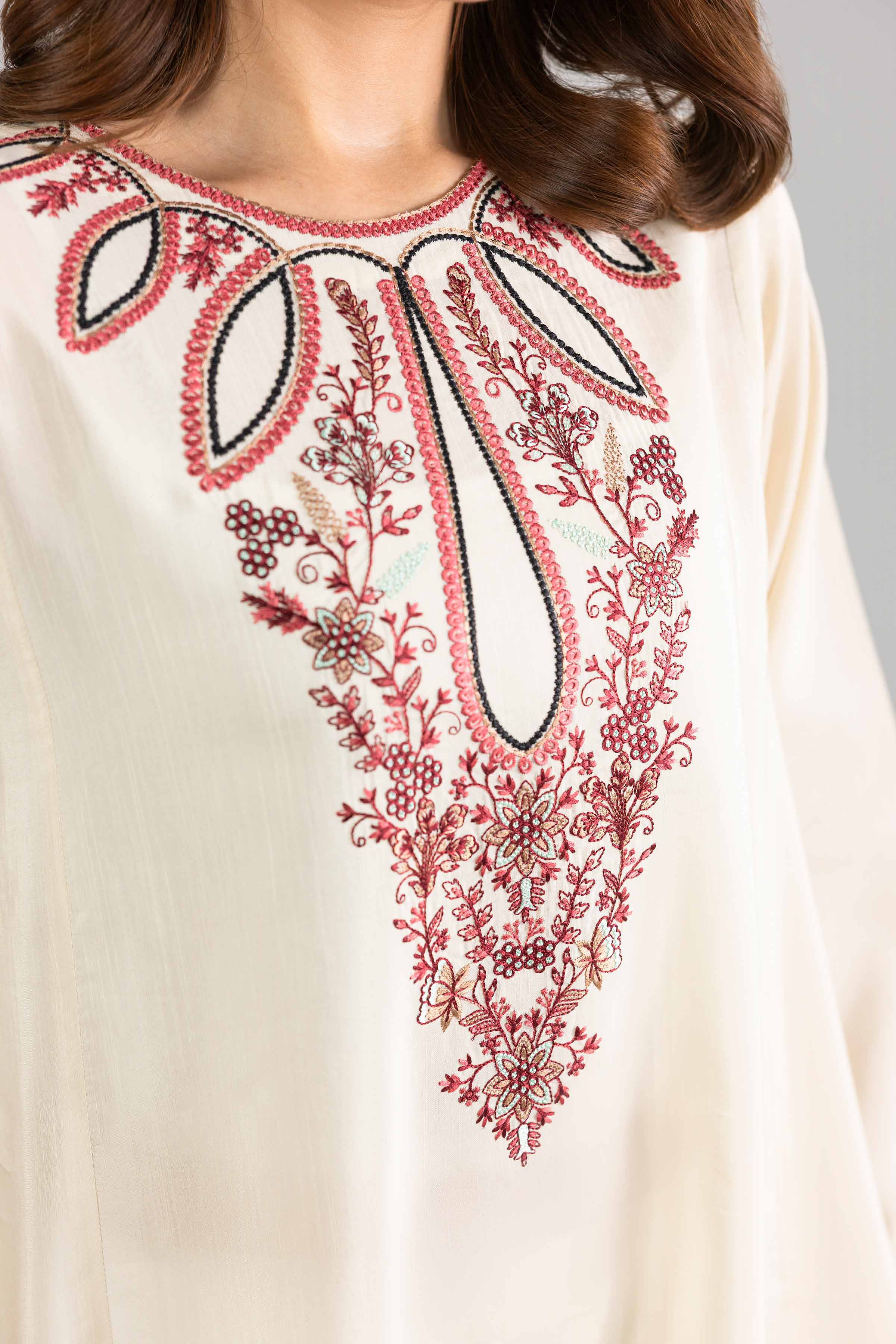 Embroidered Dress - FE26-58 - Image 7