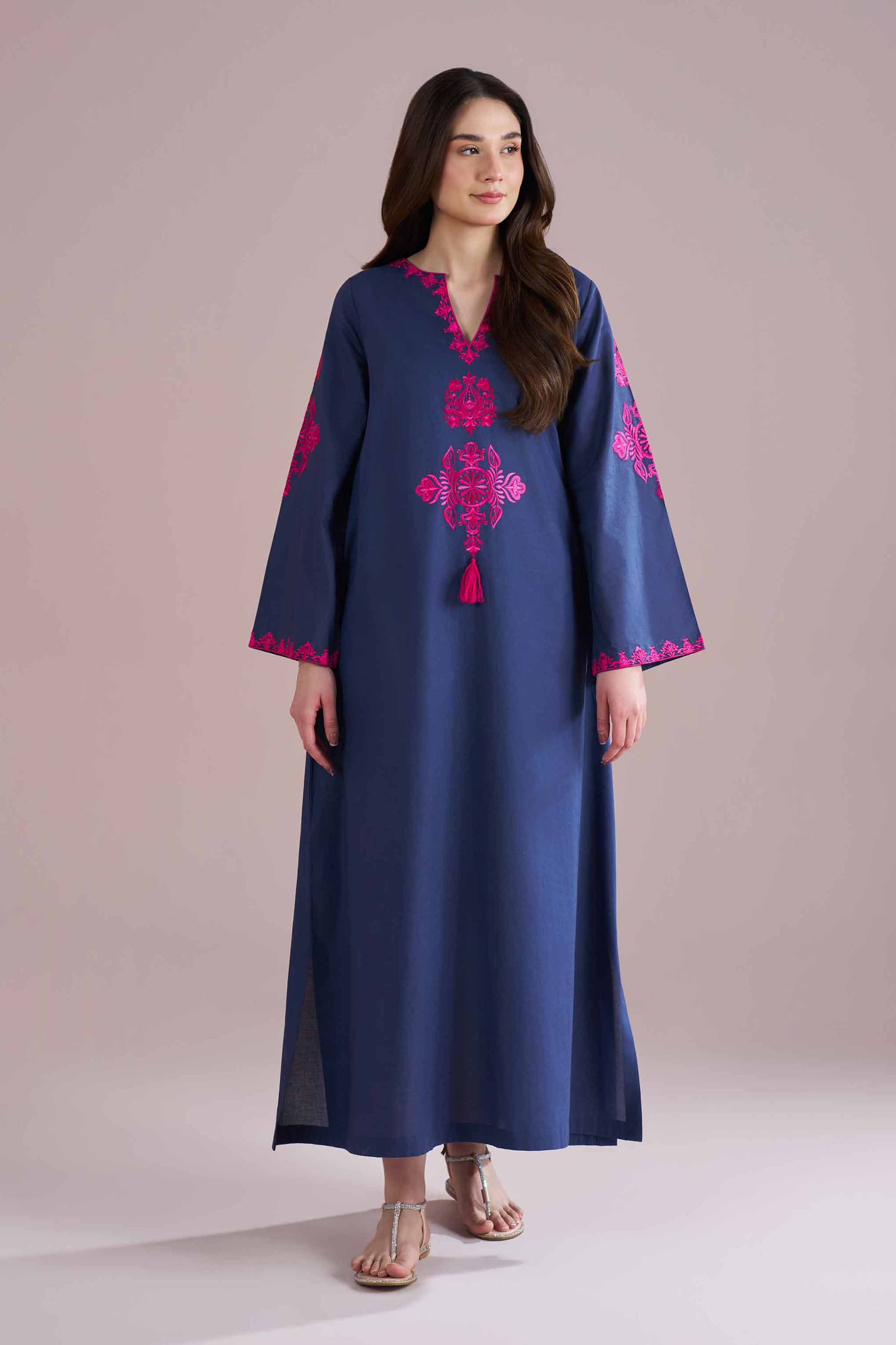 Embroidered Dress - FE26-64