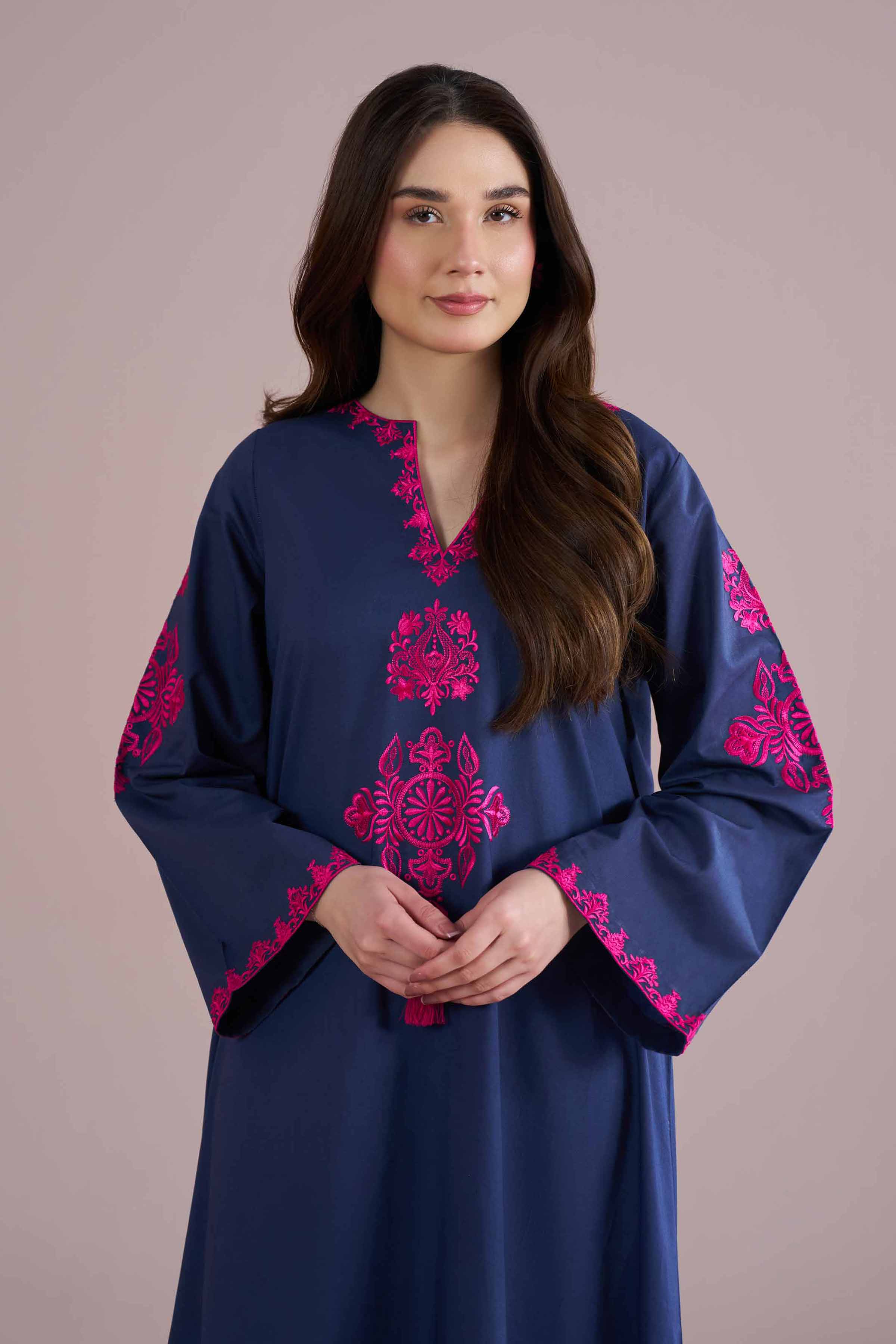 Embroidered Dress - FE26-64 - Image 6