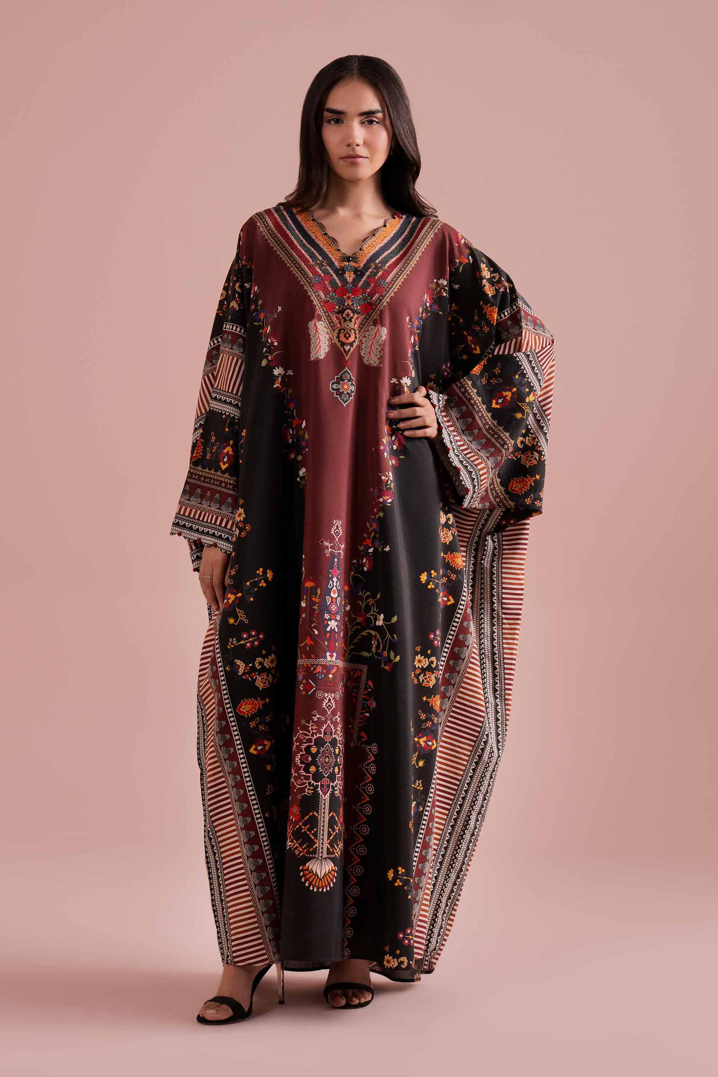 Printed Dress - FE26-67 - Image 4