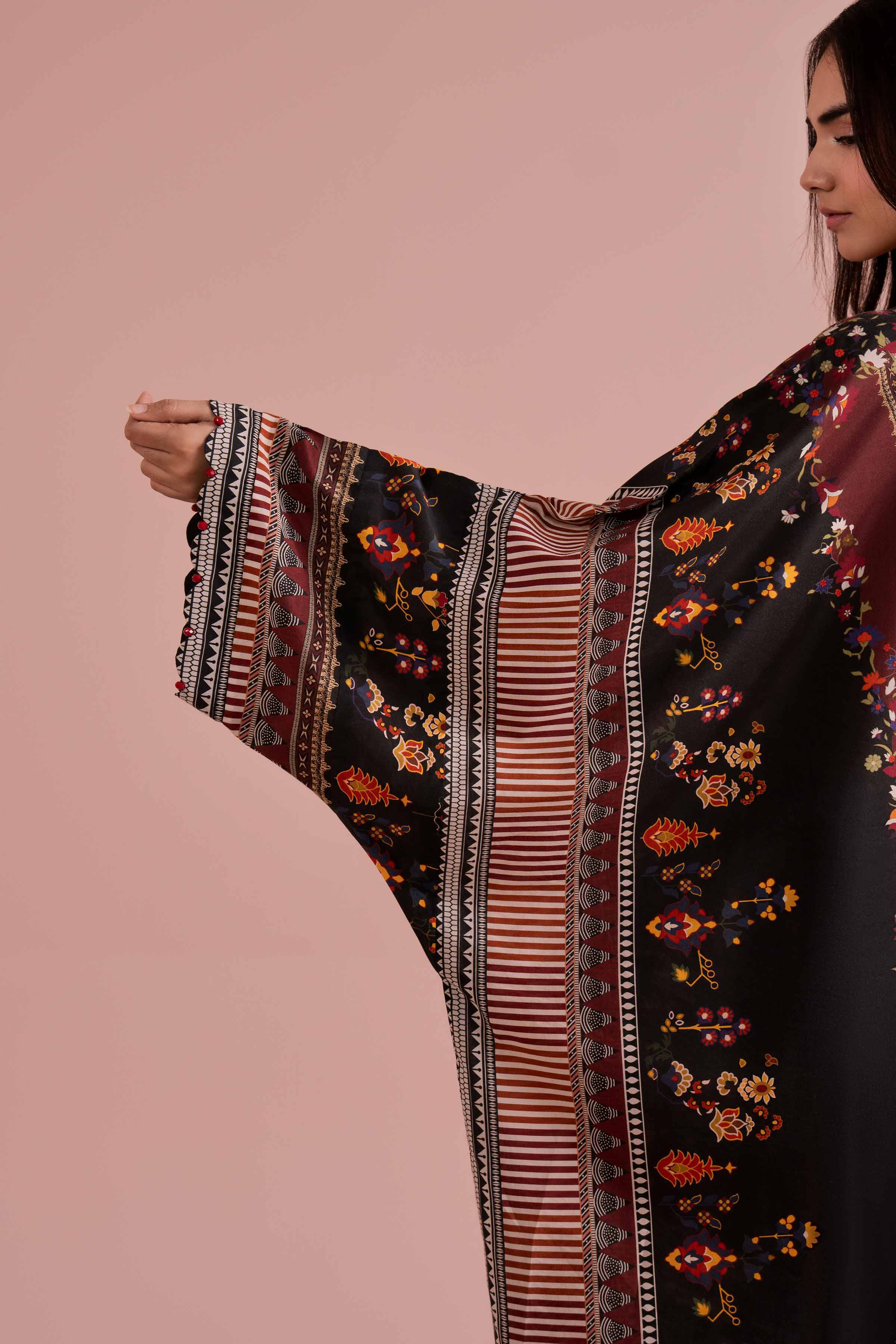 Printed Dress - FE26-67 - Image 7