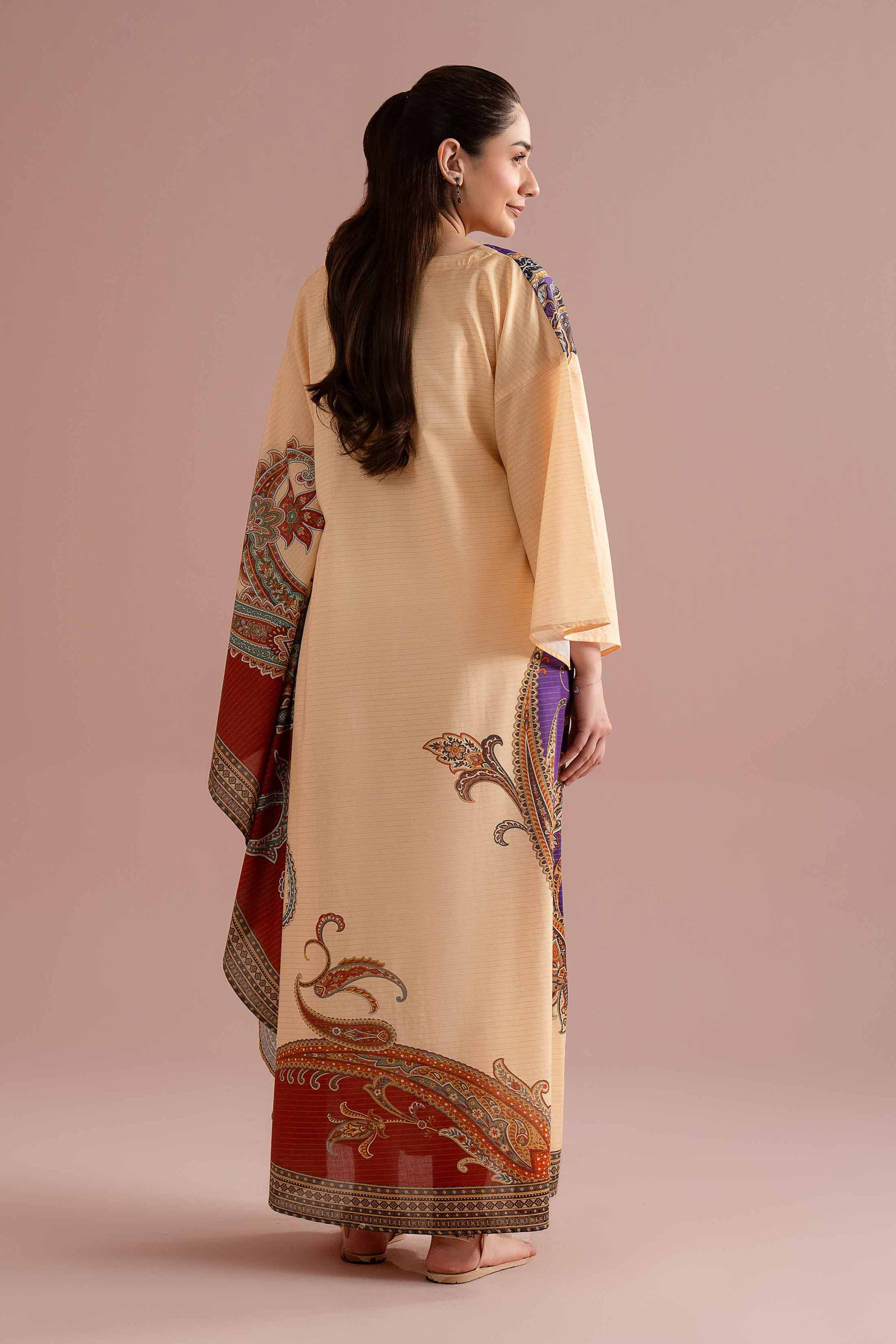 Printed Dress - FE26-76 - Image 3