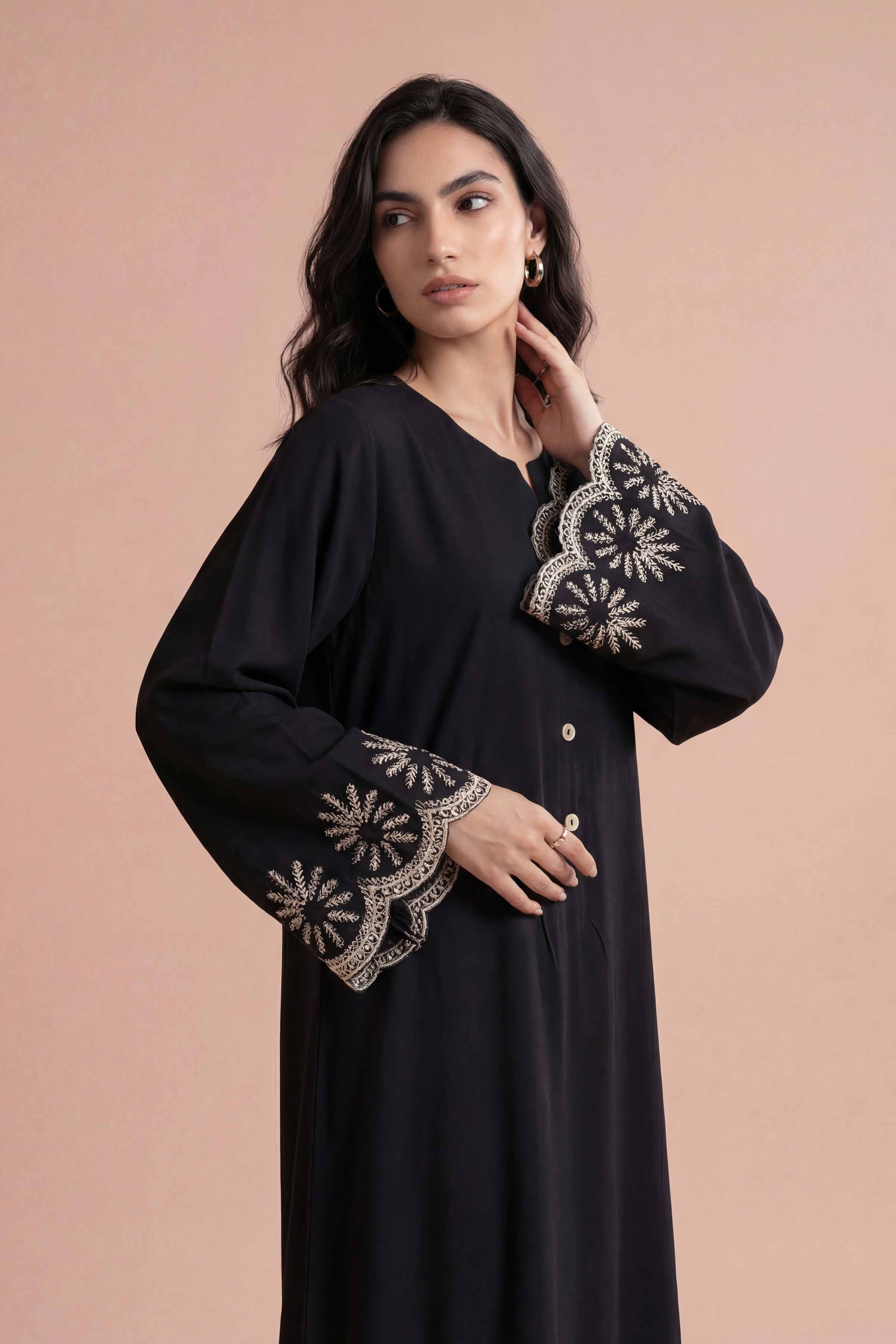 Embroidered Dress - FE26-84 - Image 5