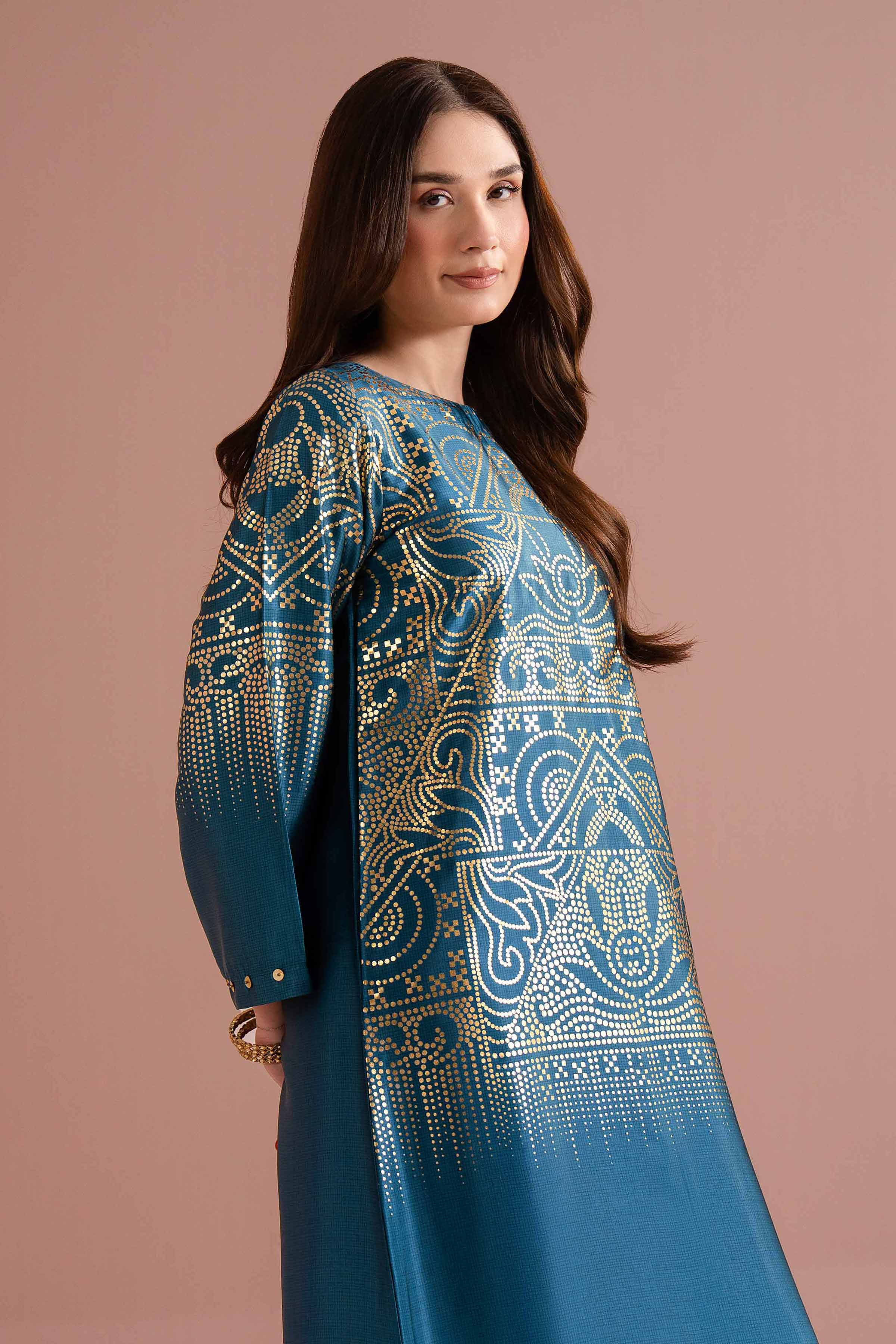Printed Dress - FE26-88 - Image 2