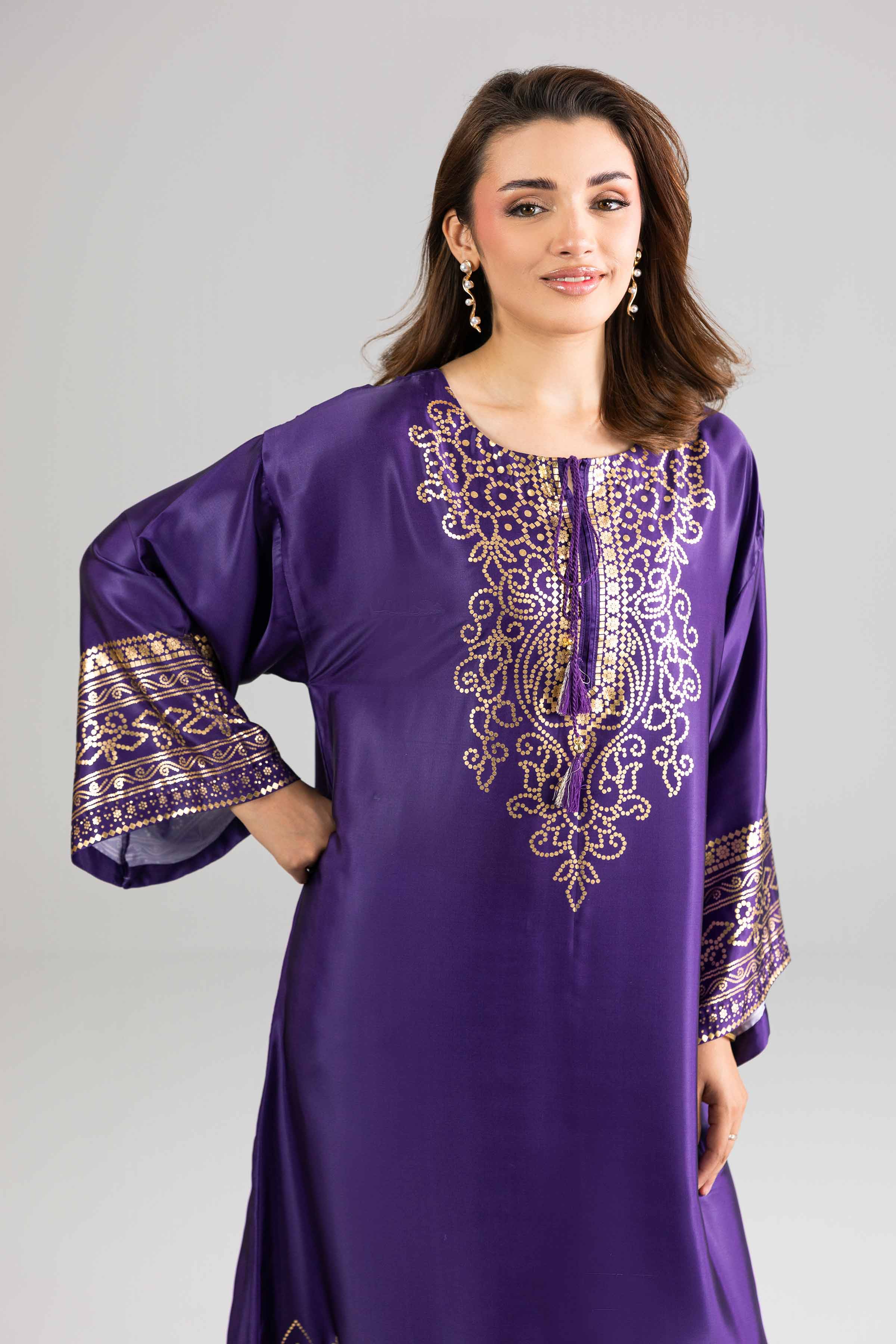 Printed Dress - FE26-89 - Image 6
