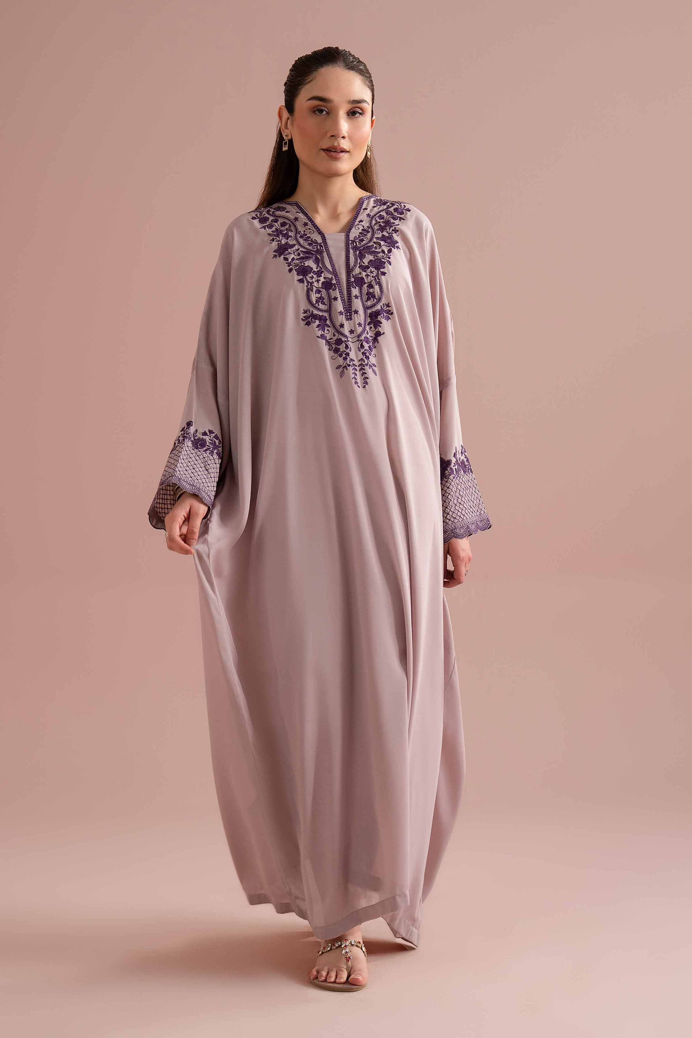 Embroidered Dress - FE26-90 - Image 3