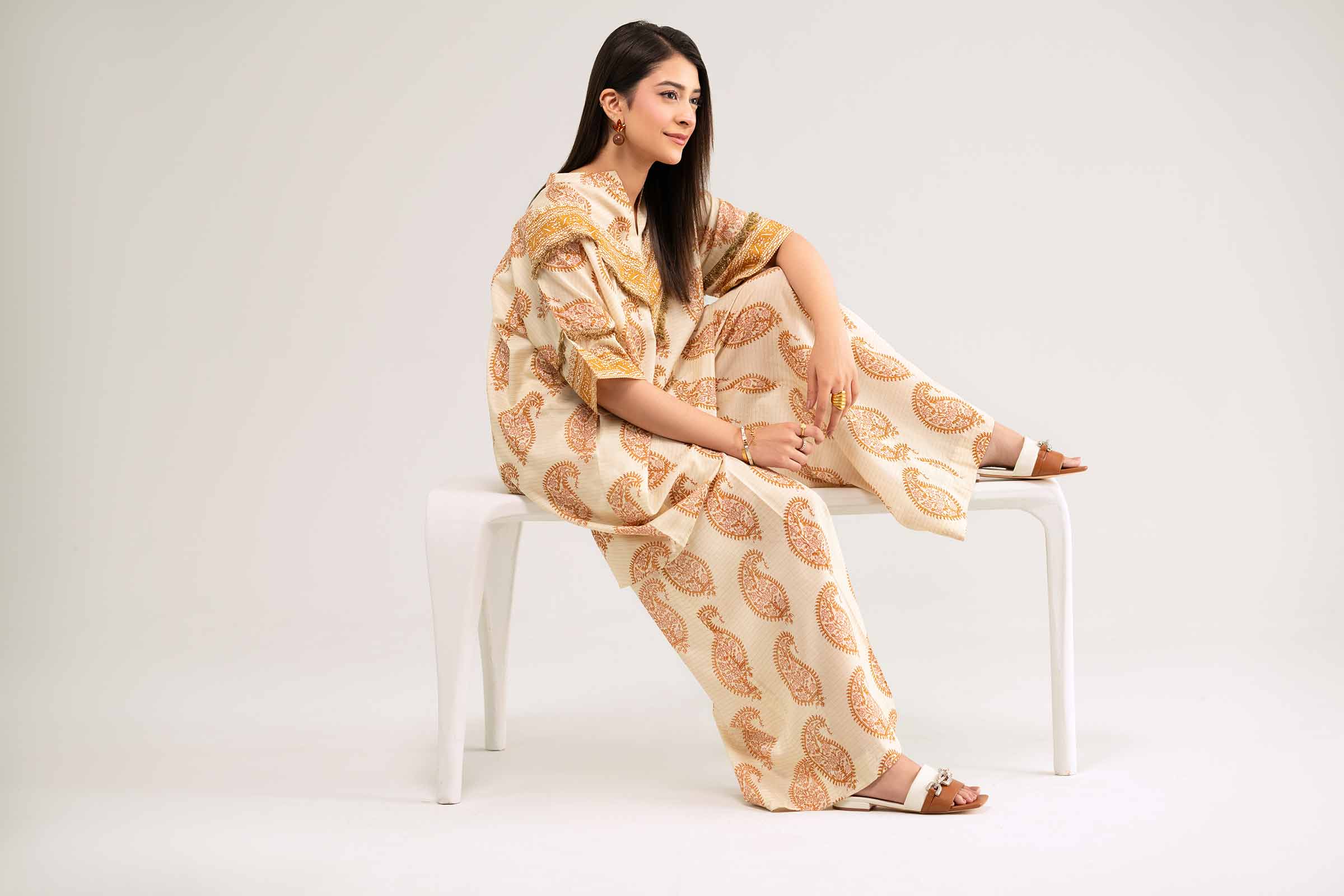 2 Piece - Printed Suit - FS25-04 - Image 5