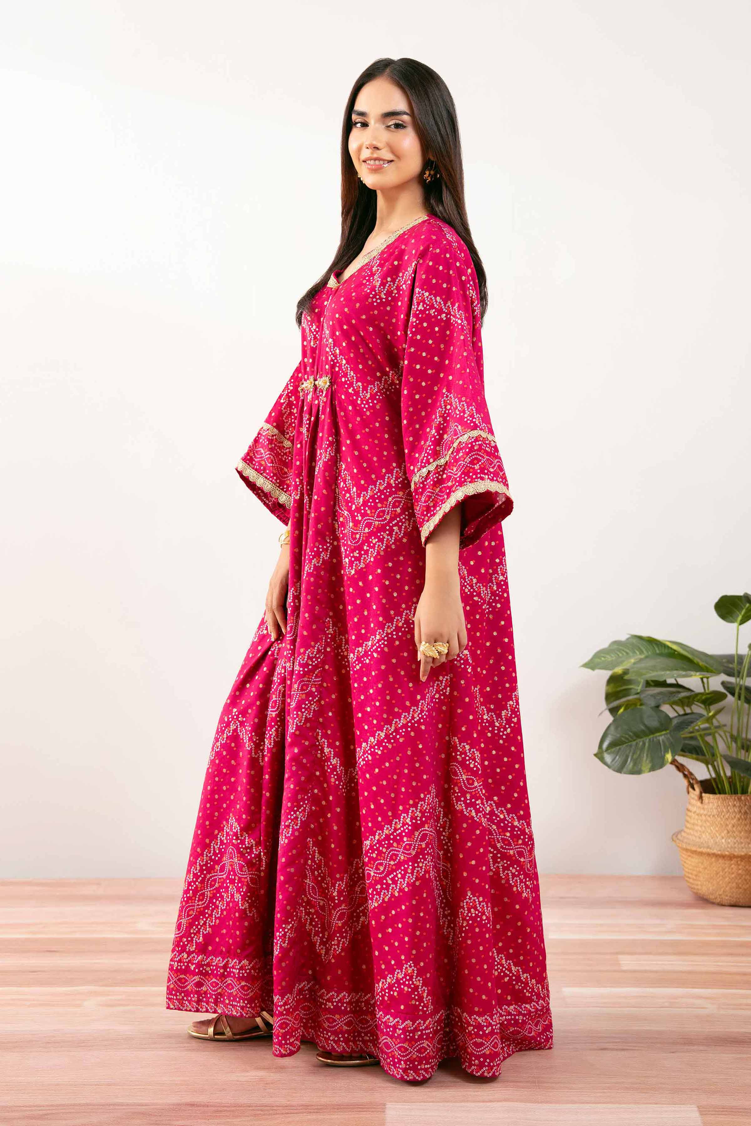 Printed Dress -  FS25-20 - Image 2