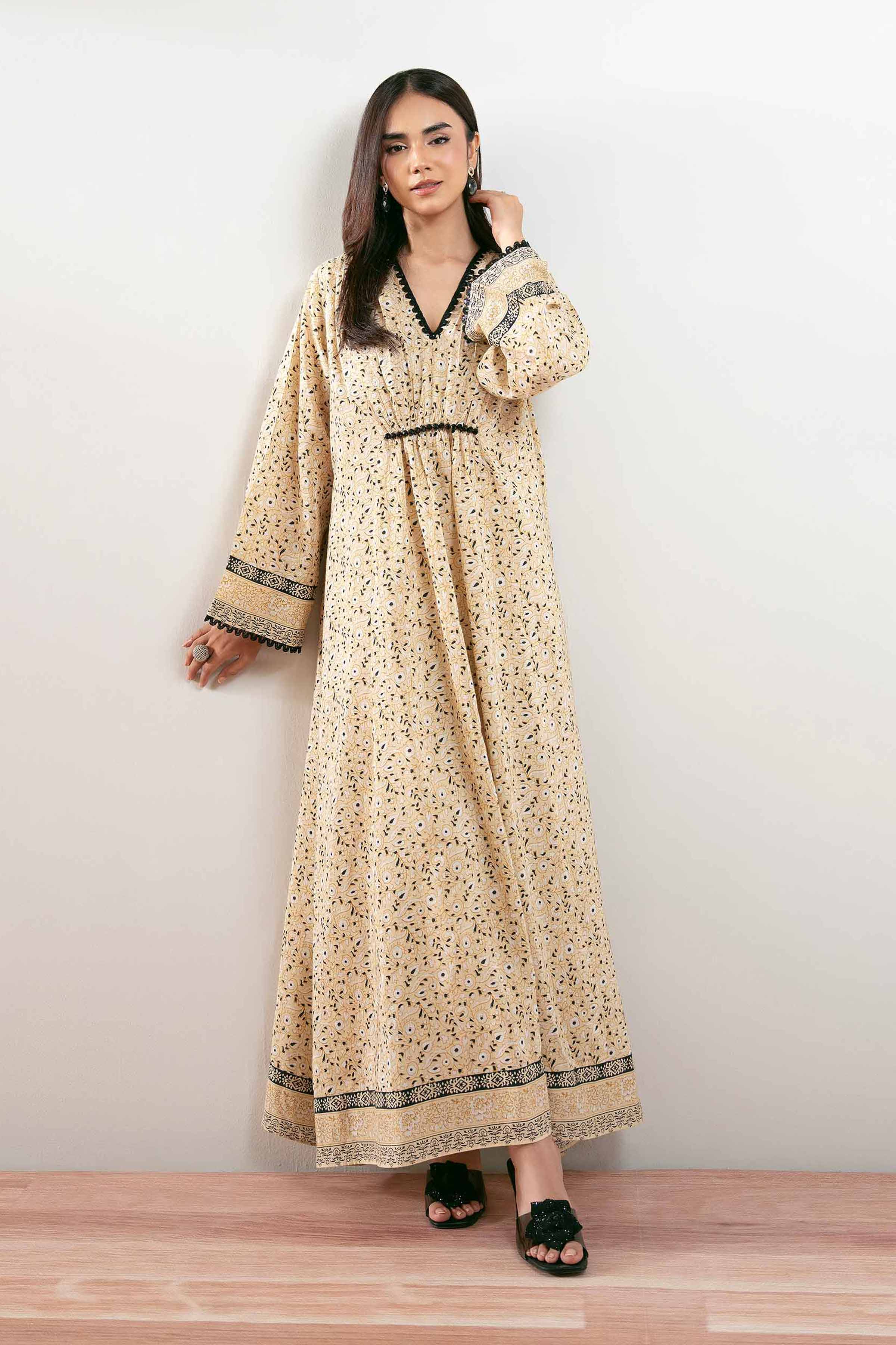Printed Dress -  FS25-21 - Image 2